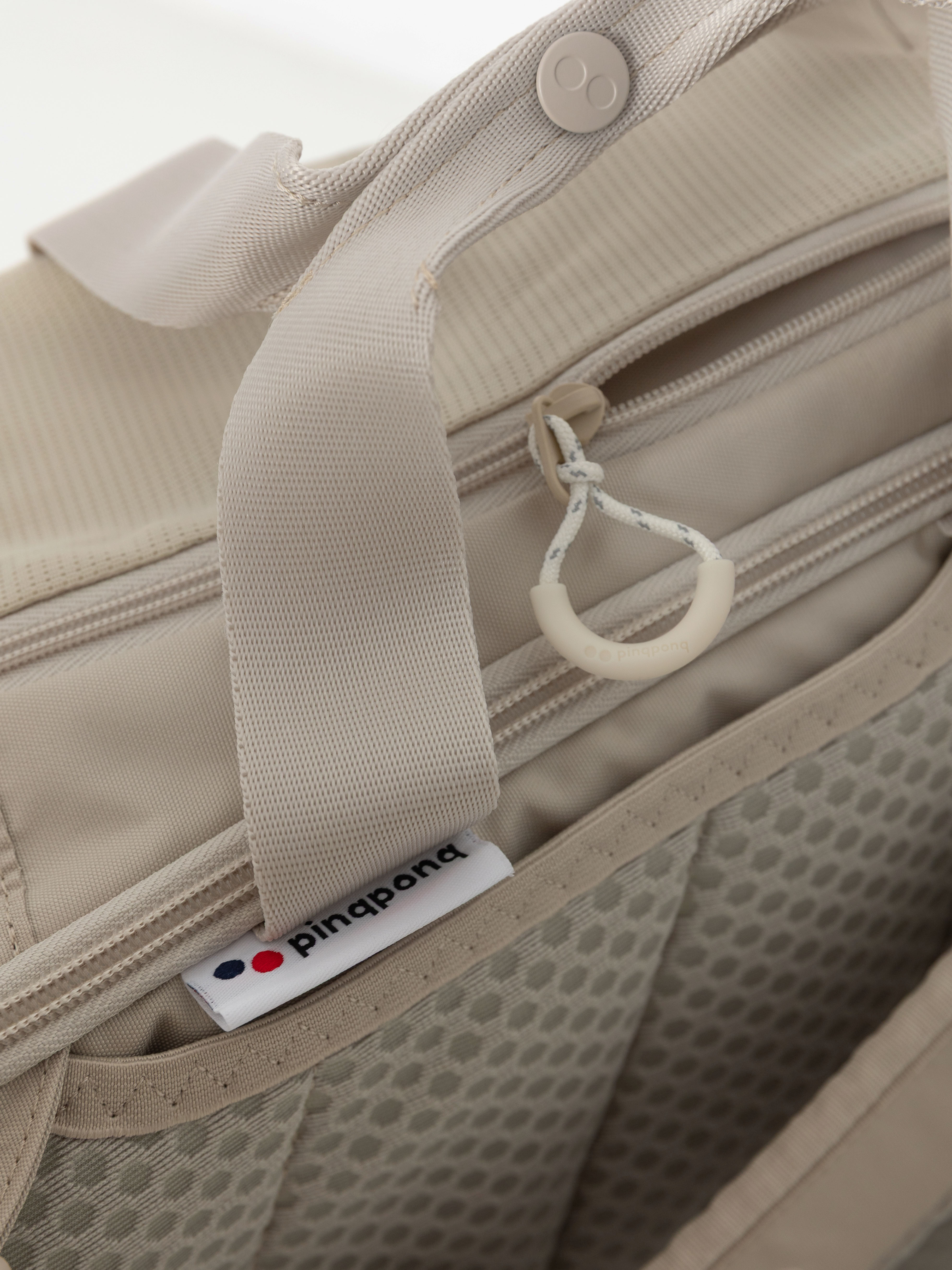 Plecak PinqPonq Blok Medium (cliff beige)