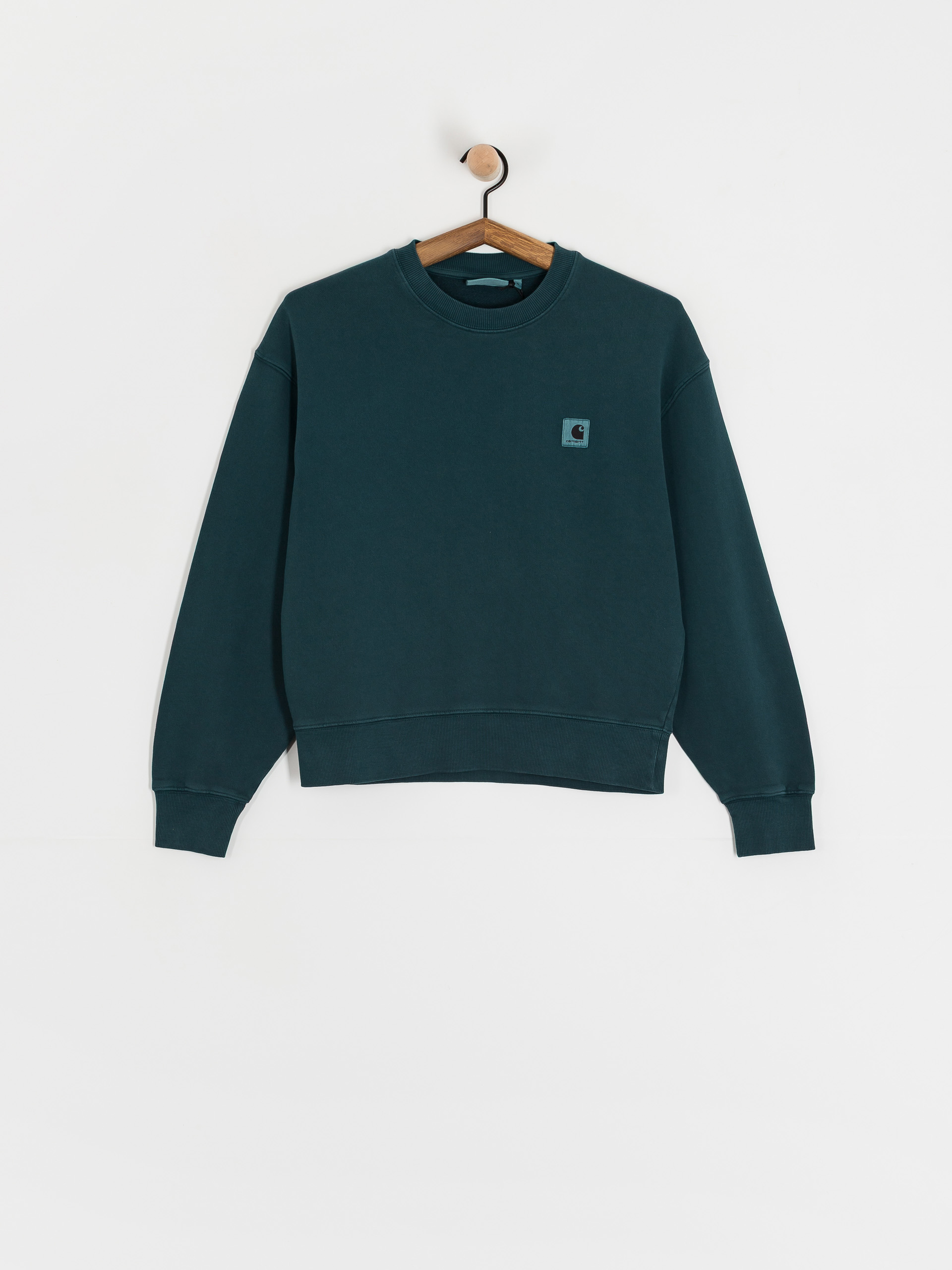 Bluza Carhartt WIP Nelson Wmn (deep lagoon/garment dyed)