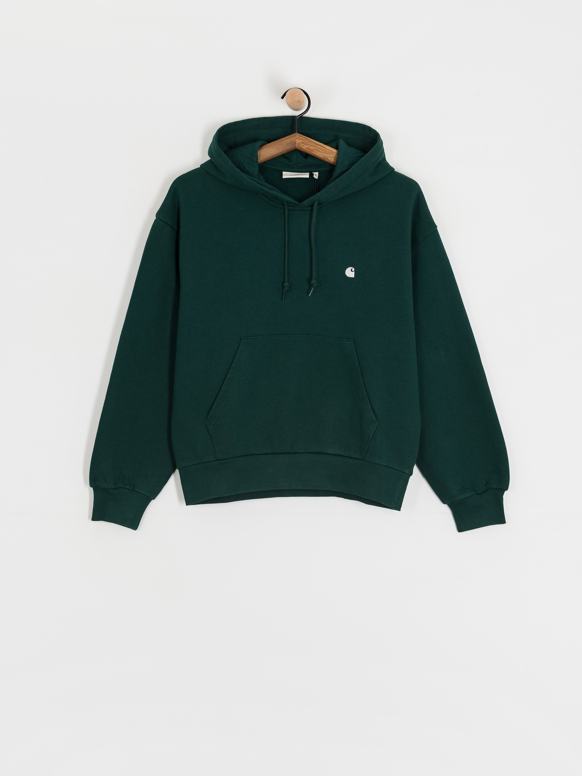 Bluza z kapturem Carhartt WIP Casey HD Wmn (dark fir/silver)