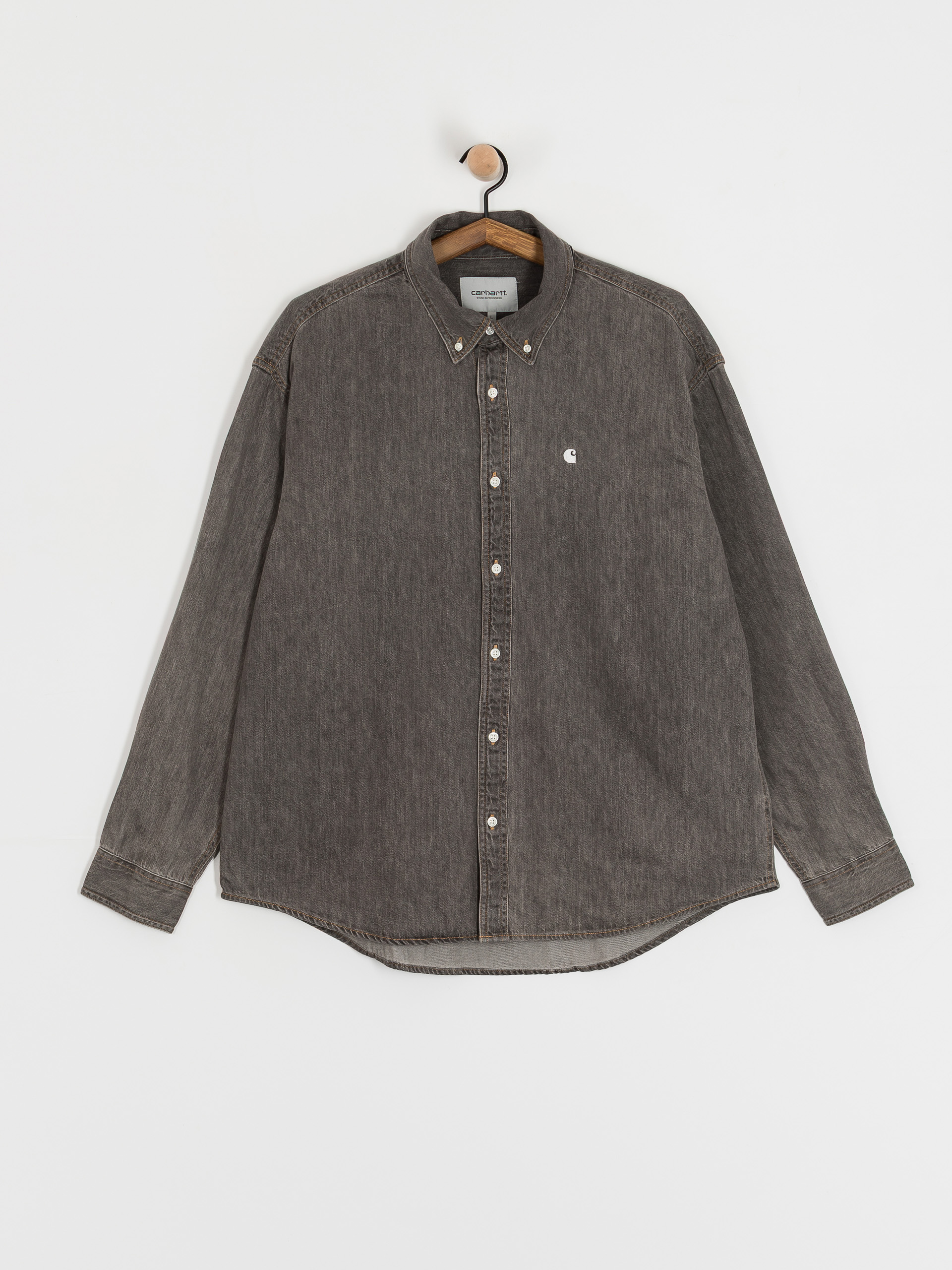 Koszula Carhartt WIP Lucas (black/bleached)