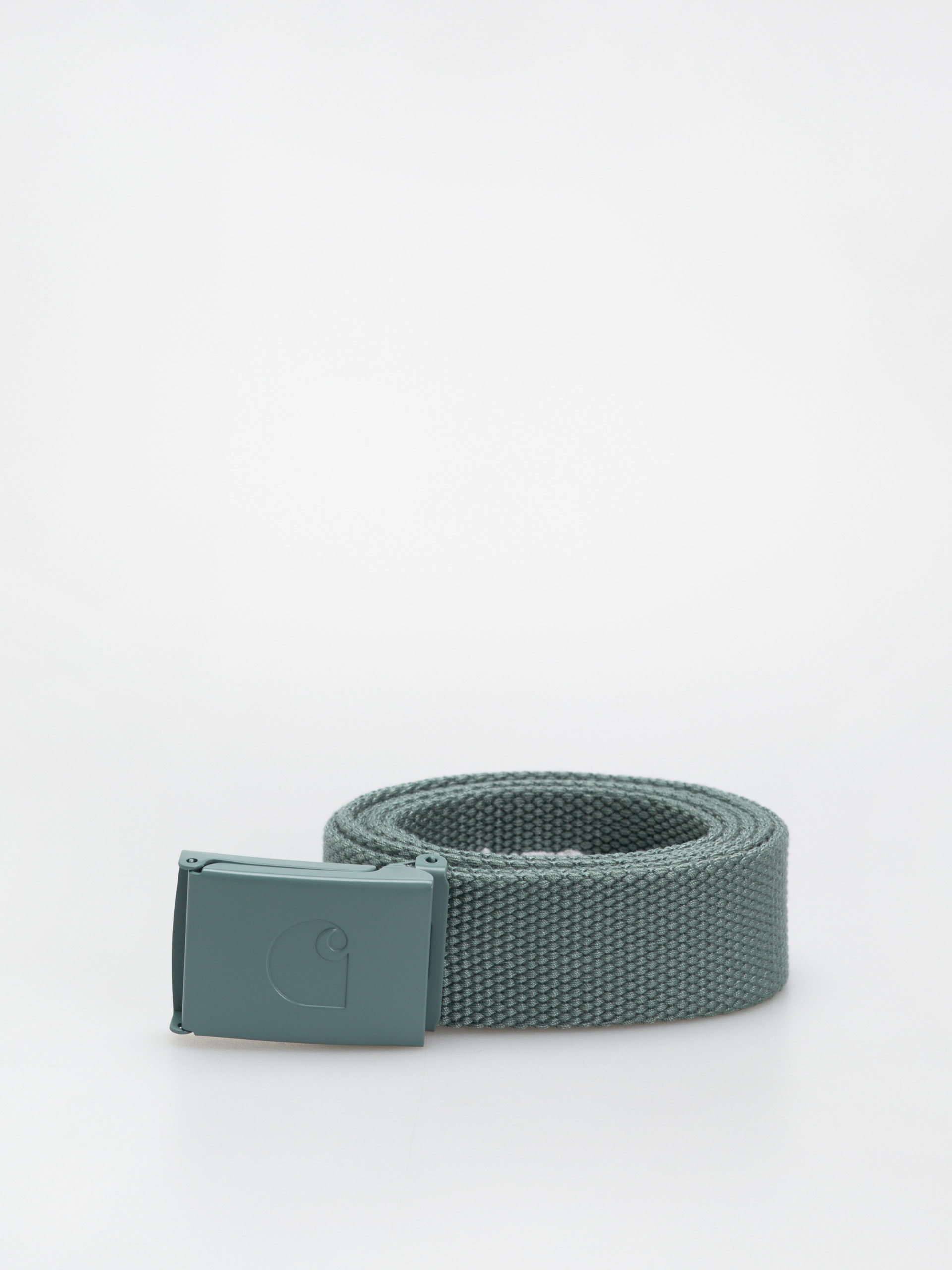 Pasek Carhartt WIP C Logo Tonal (silver pine/white)