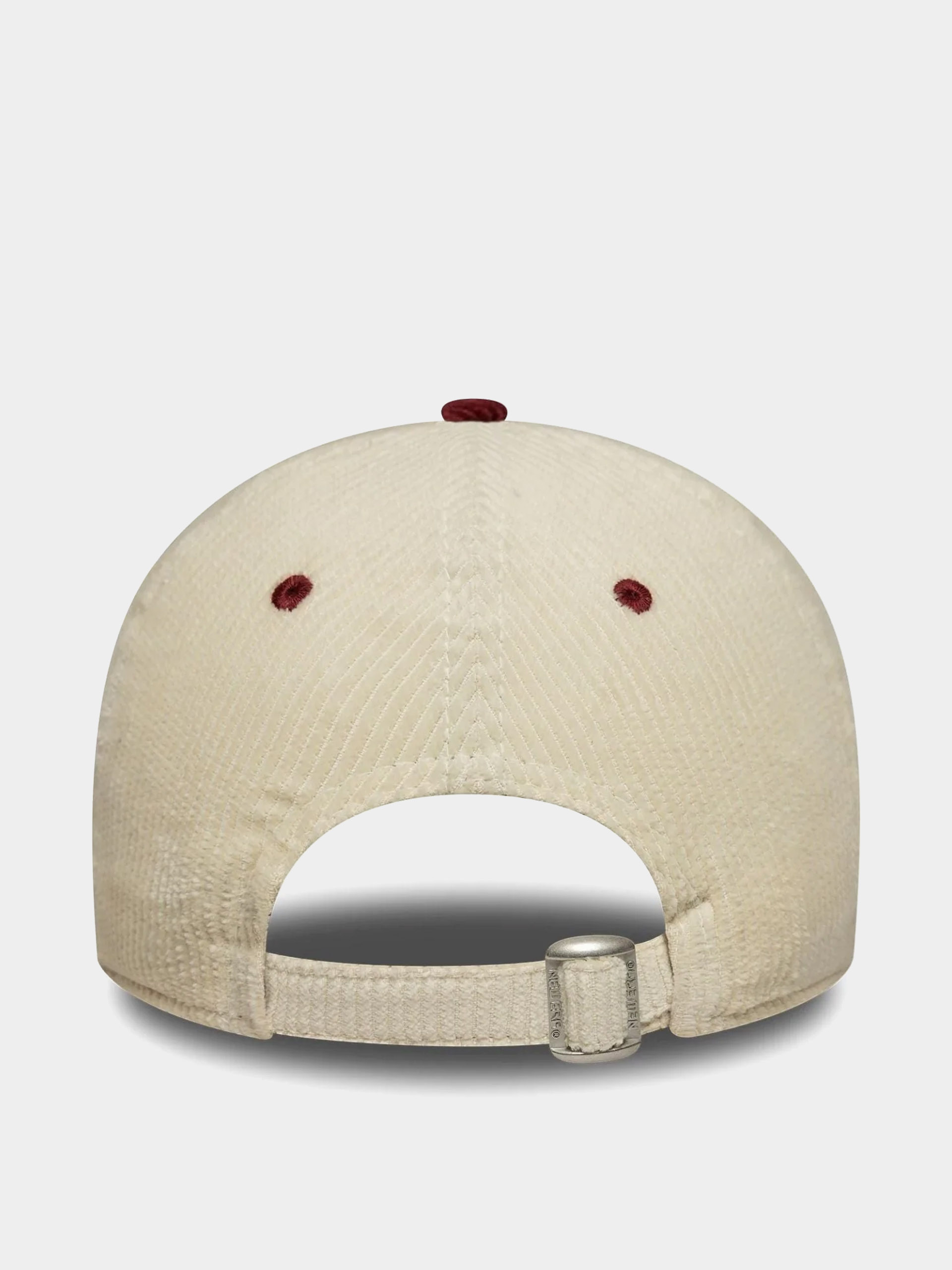 Czapka z daszkiem New Era Block Cord 9Twenty New York Yankees Wmn (light cream/burgundy)