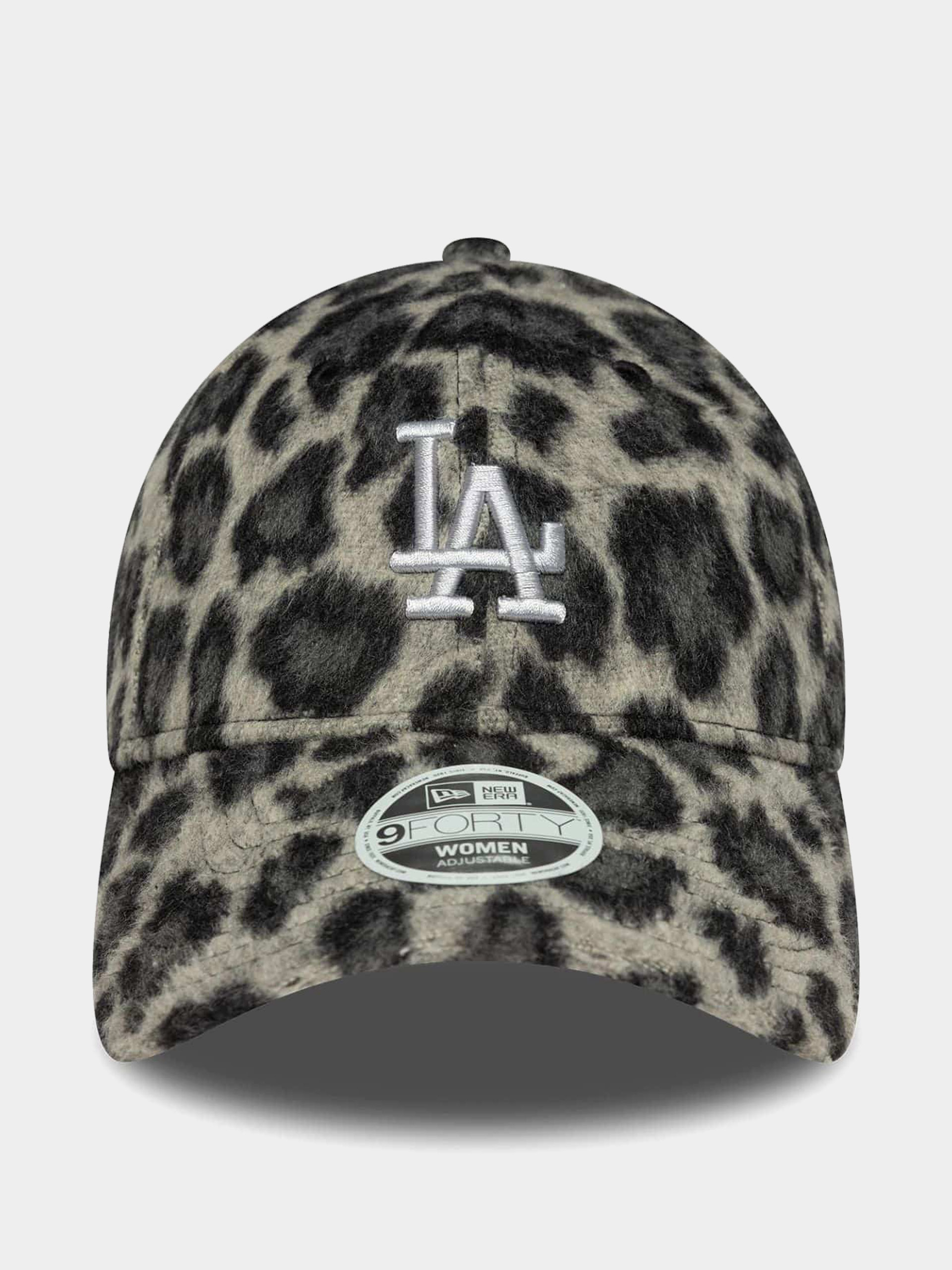 Czapka z daszkiem New Era Cosy Animal 9Forty Los Angeles Dodgers Wmn (dark grey/black)
