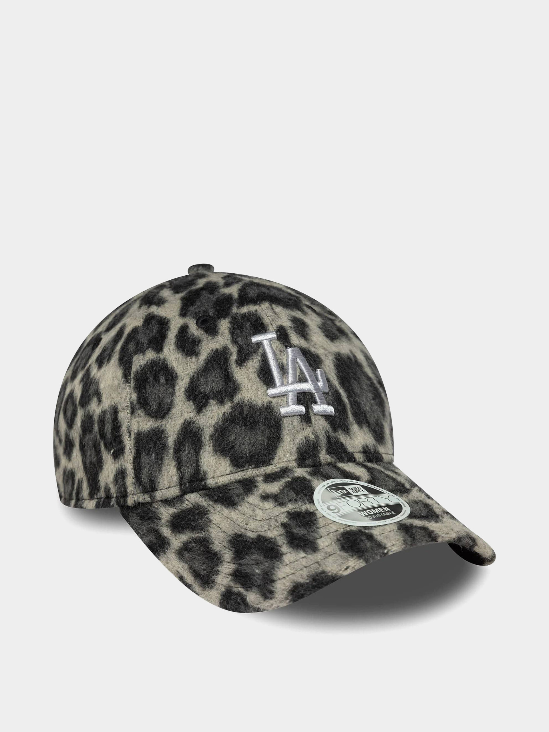 Czapka z daszkiem New Era Cosy Animal 9Forty Los Angeles Dodgers Wmn (dark grey/black)