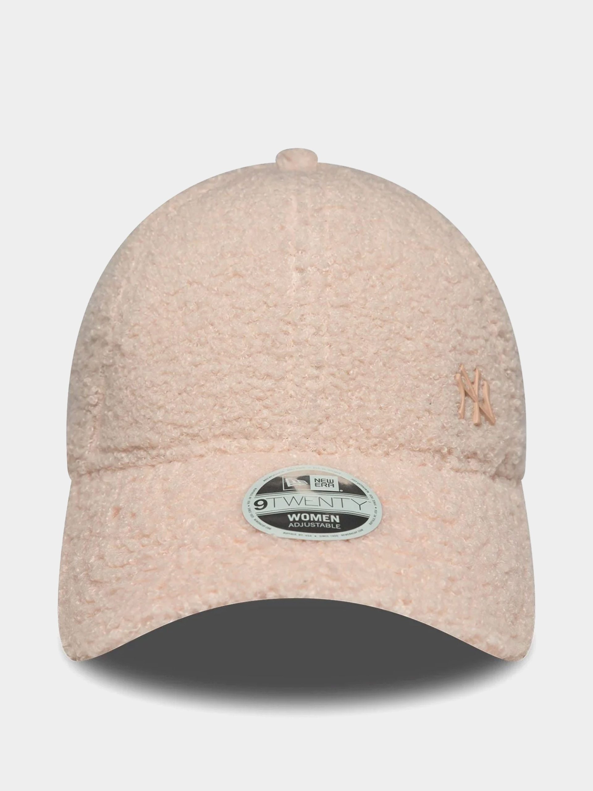 Czapka z daszkiem New Era Borg 9Forty New York Yankees Wmn (pink)