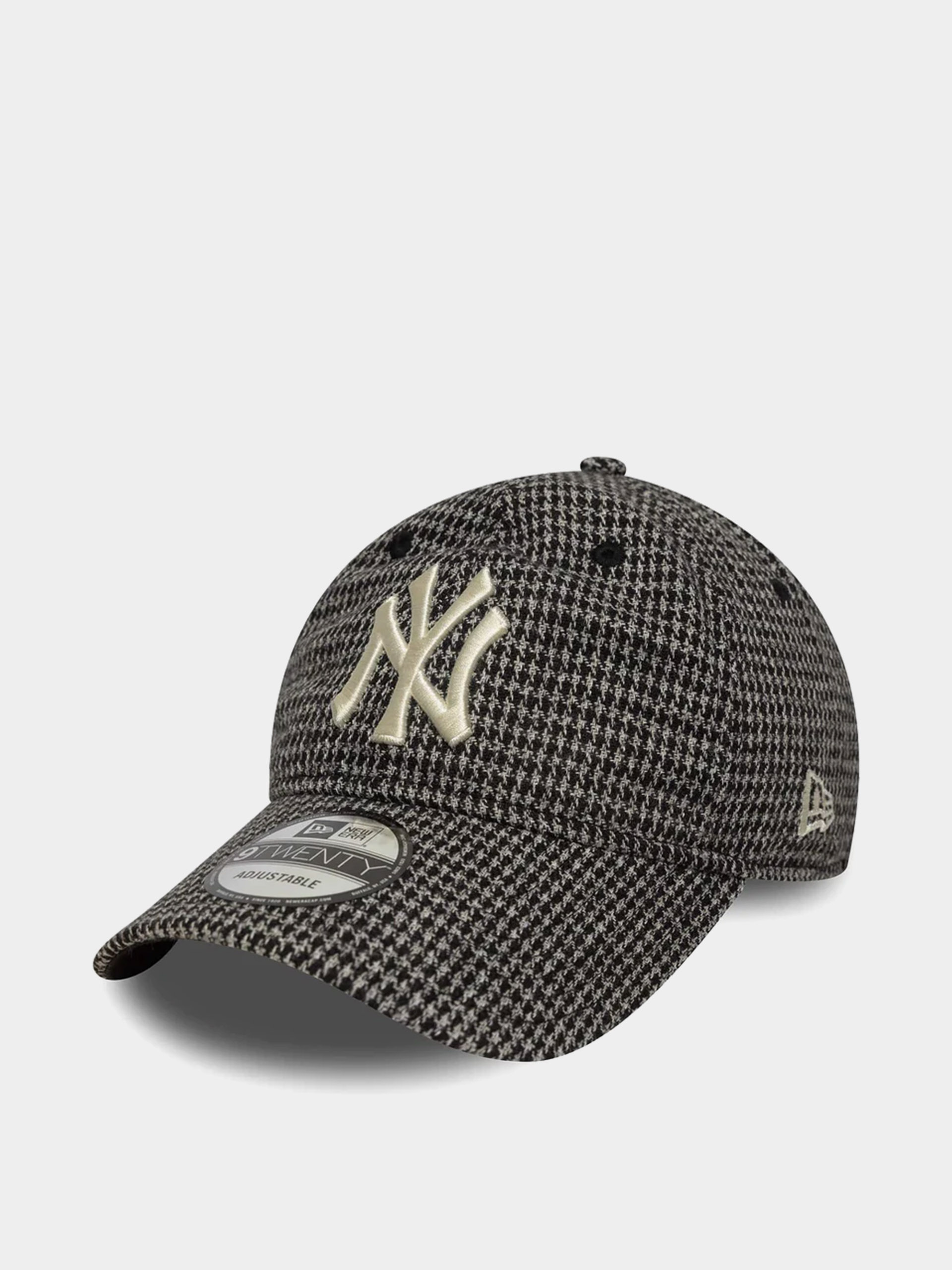 Czapka z daszkiem New Era Houndstooth 9Twenty New York Yankees (black)