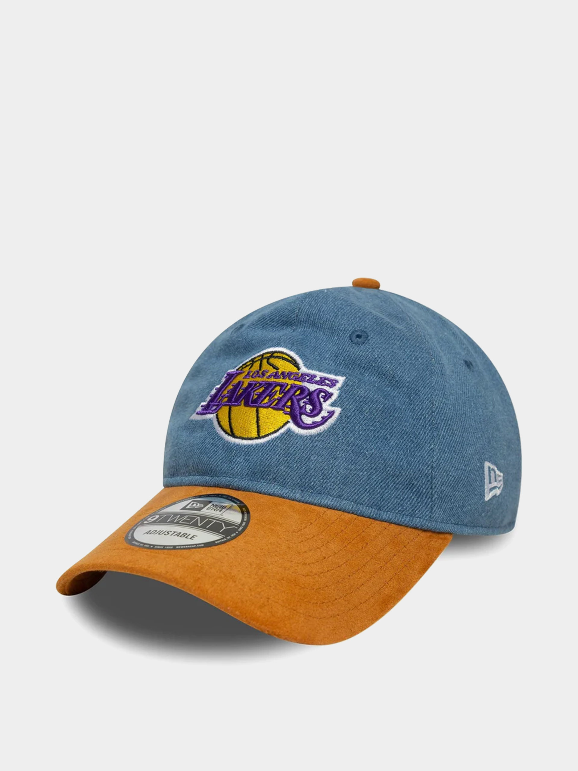 Czapka z daszkiem New Era Nba Denim Midi 9Twenty Lakers (navy/blue)