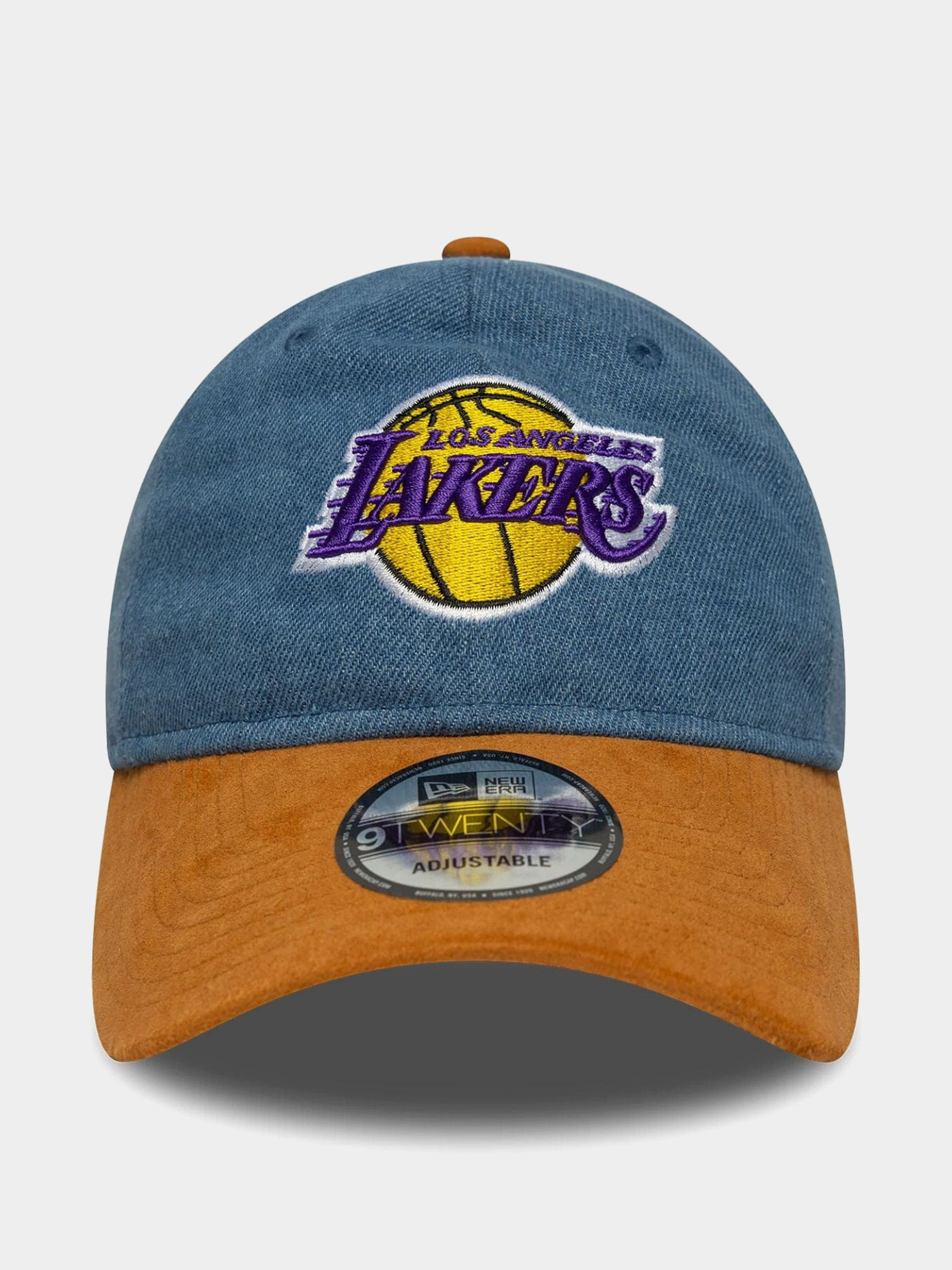 Czapka z daszkiem New Era Nba Denim Midi 9Twenty Lakers (navy/blue)