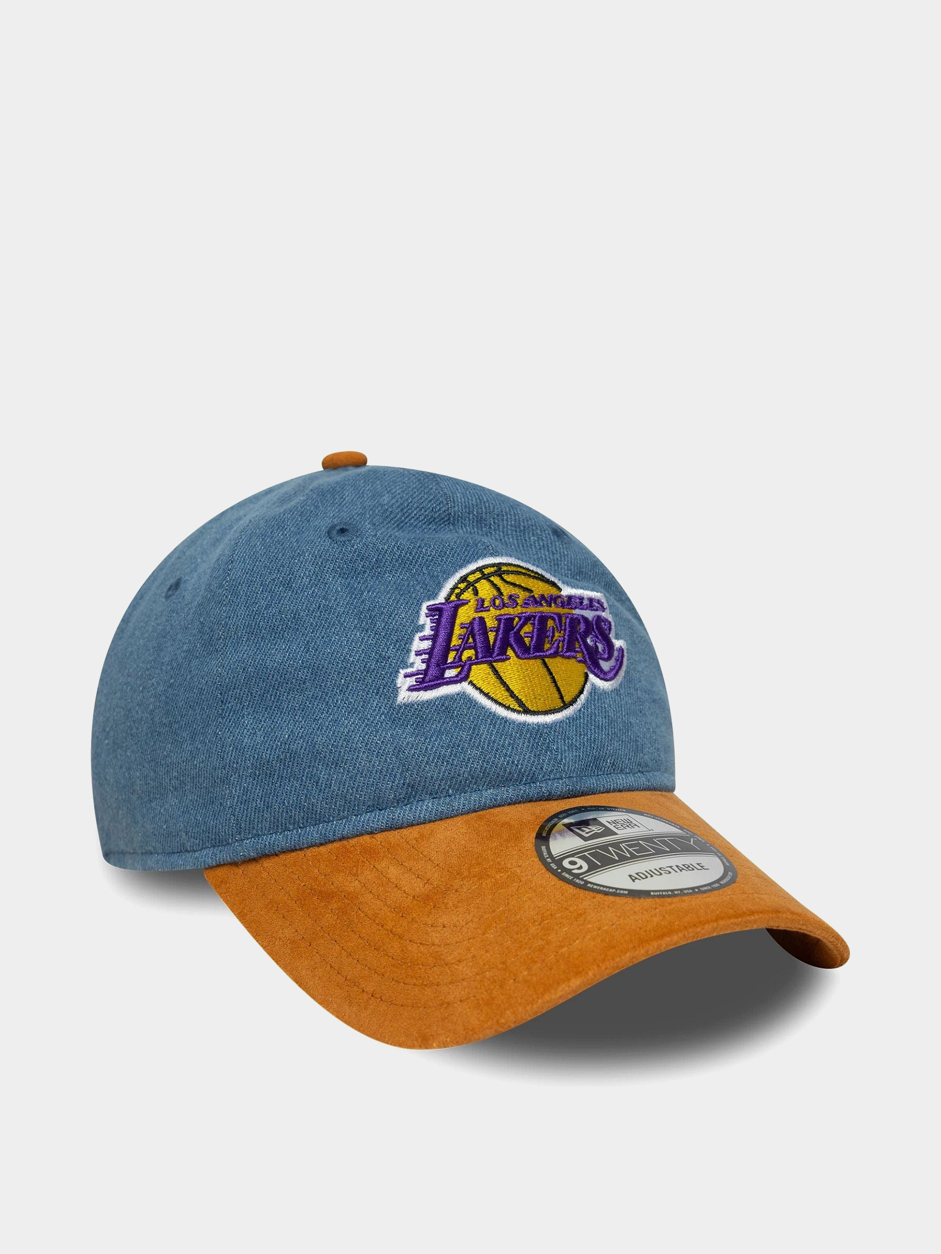 Czapka z daszkiem New Era Nba Denim Midi 9Twenty Lakers (navy/blue)