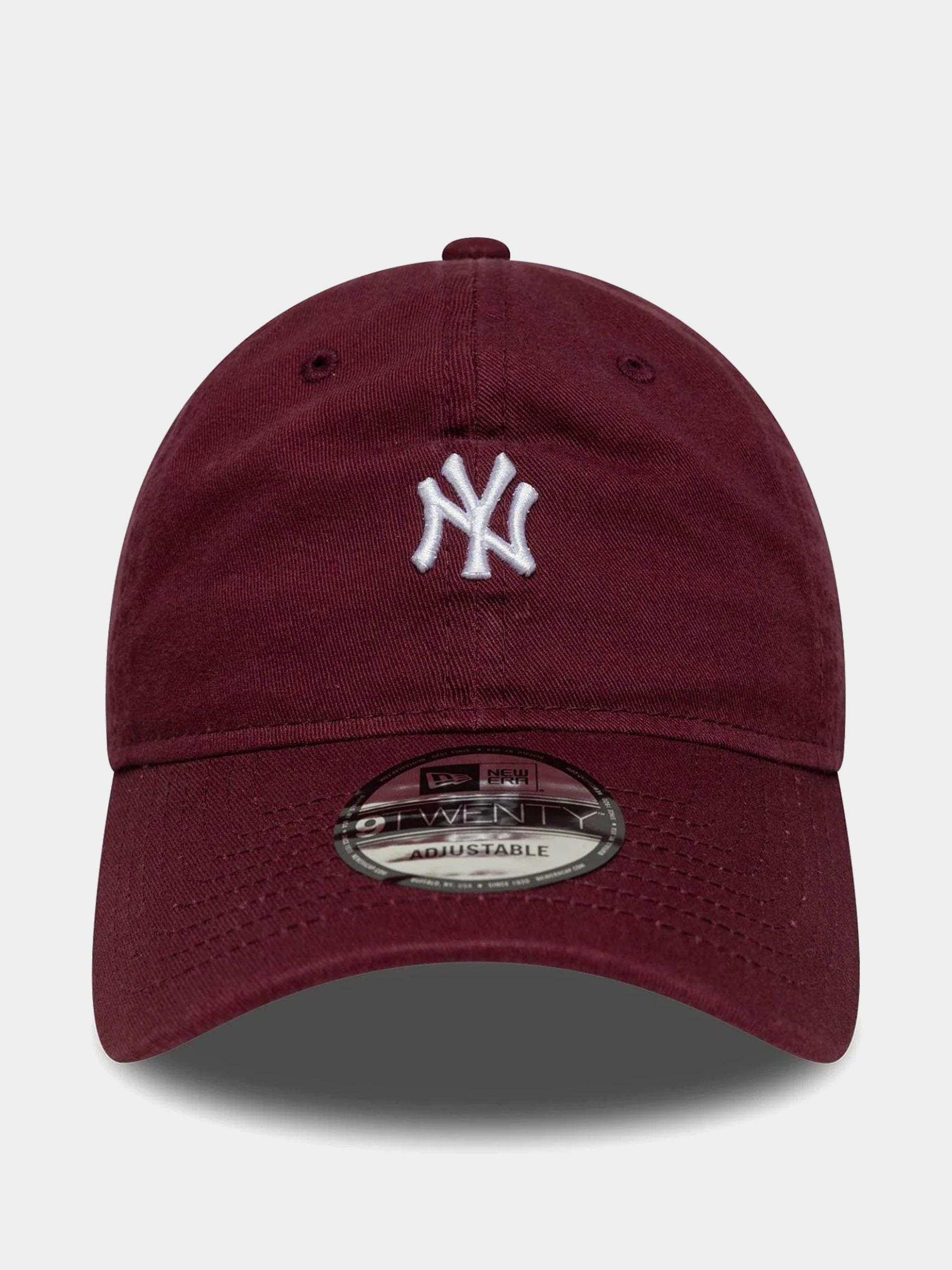 Czapka z daszkiem New Era Mini Logo 9Twenty New York Yankees (burgundy)