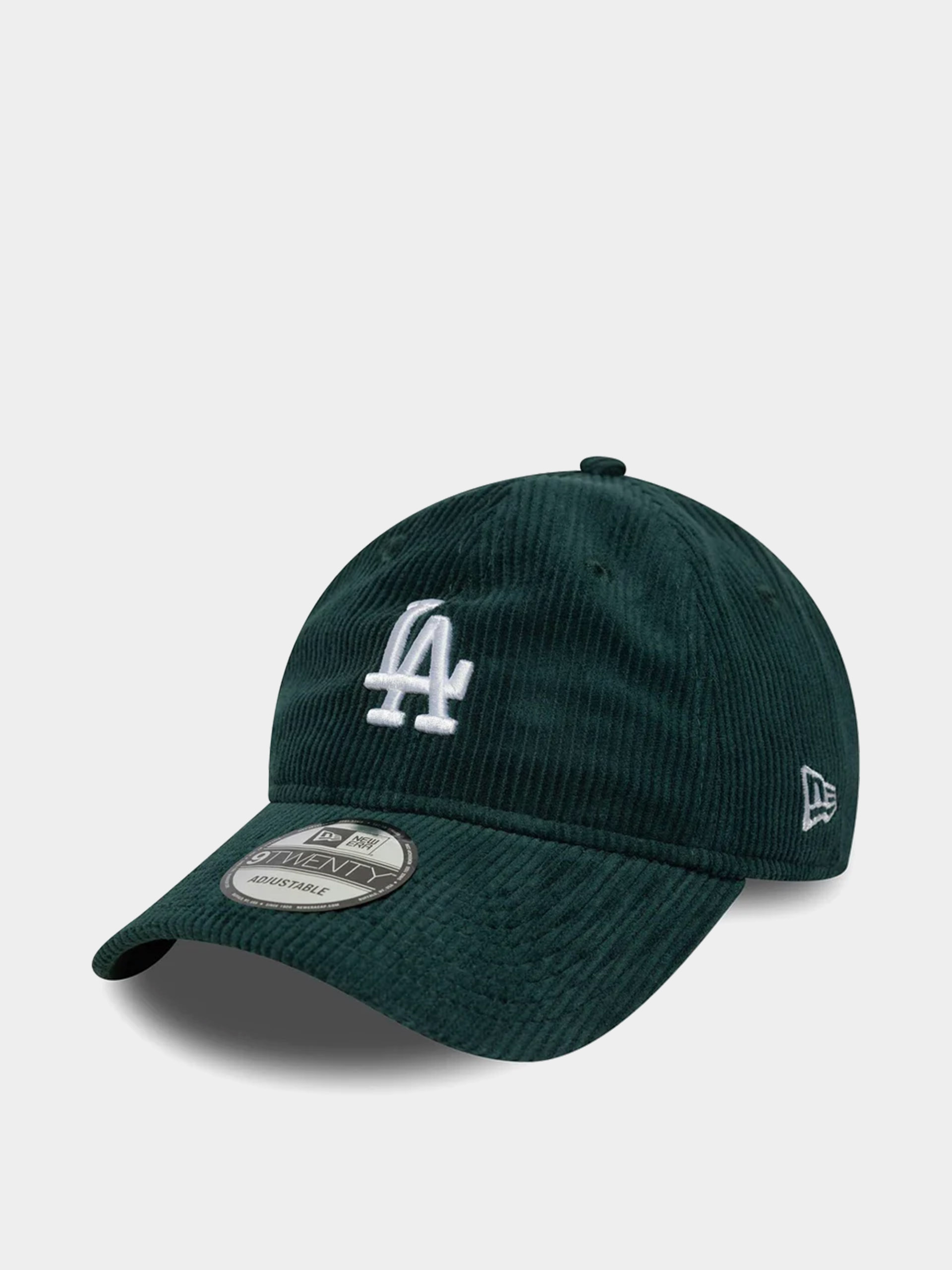 Czapka z daszkiem New Era Cord 9Twenty Los Angeles Dodgers (dark green)
