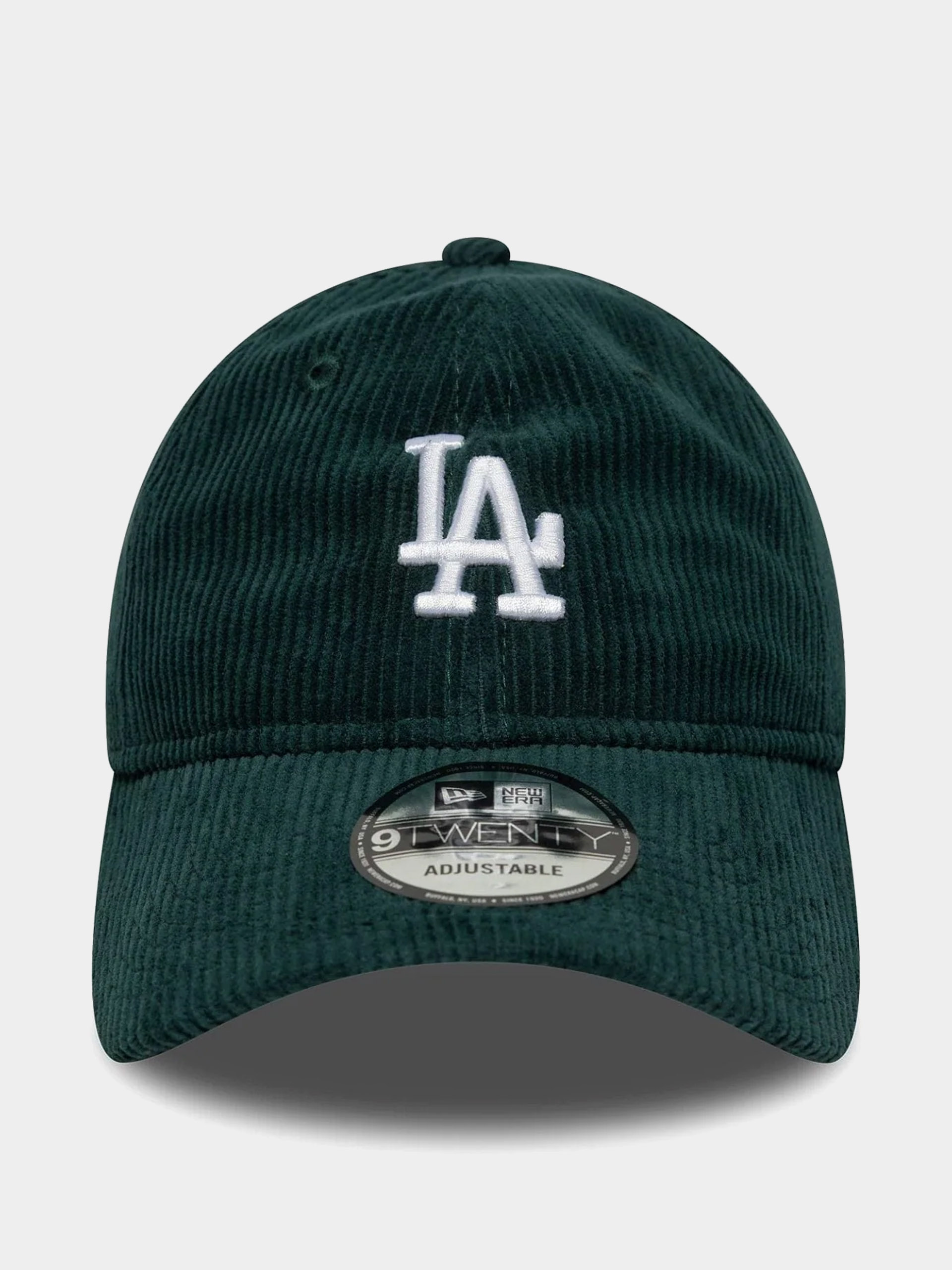 Czapka z daszkiem New Era Cord 9Twenty Los Angeles Dodgers (dark green)