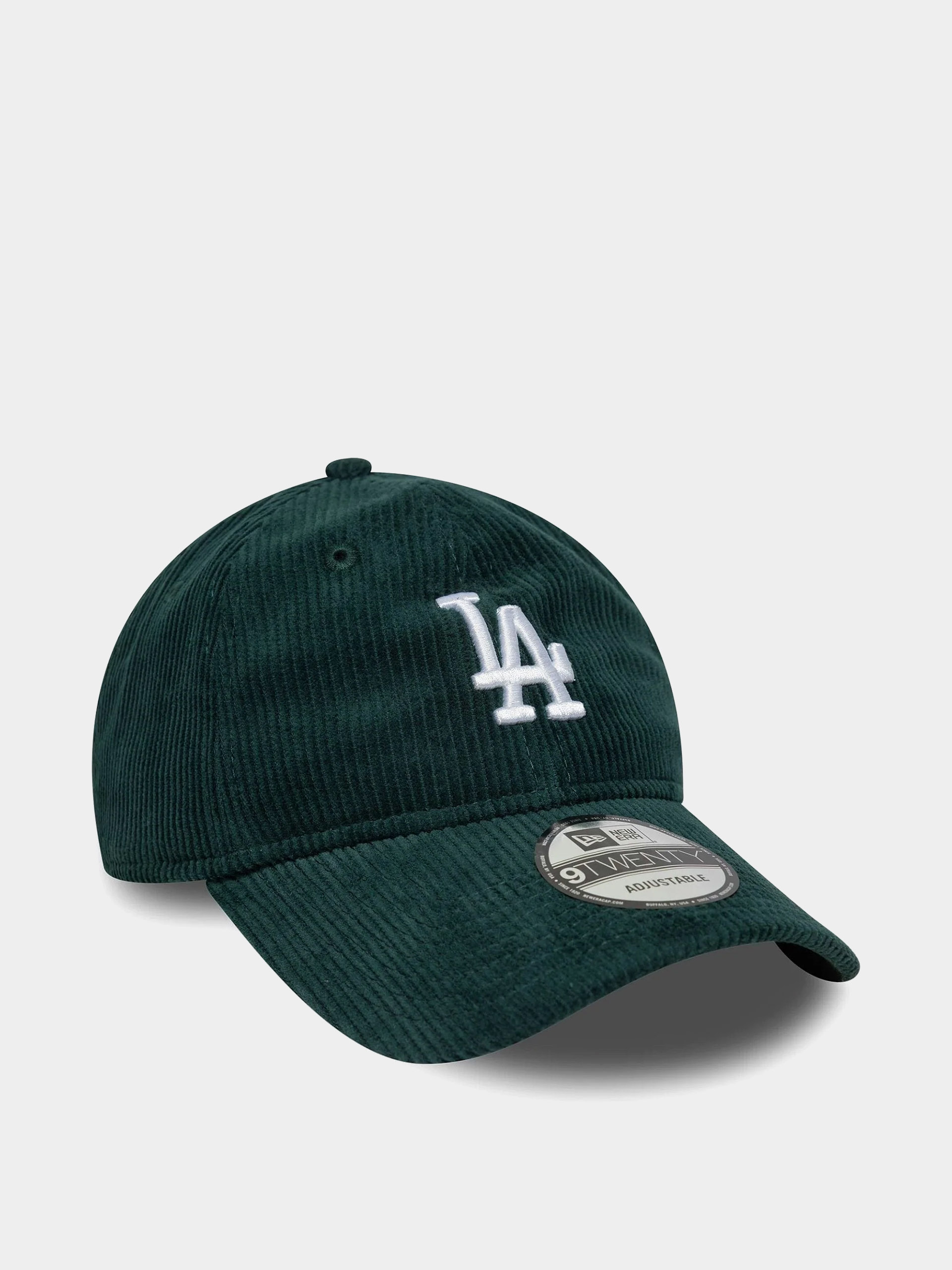 Czapka z daszkiem New Era Cord 9Twenty Los Angeles Dodgers (dark green)