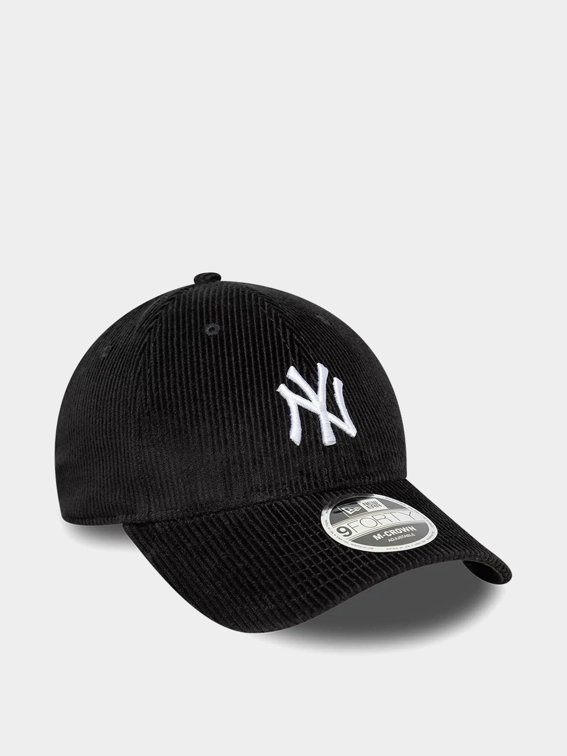 Czapka z daszkiem New Era Cord 9Forty Mcrown New York Yankees (black)
