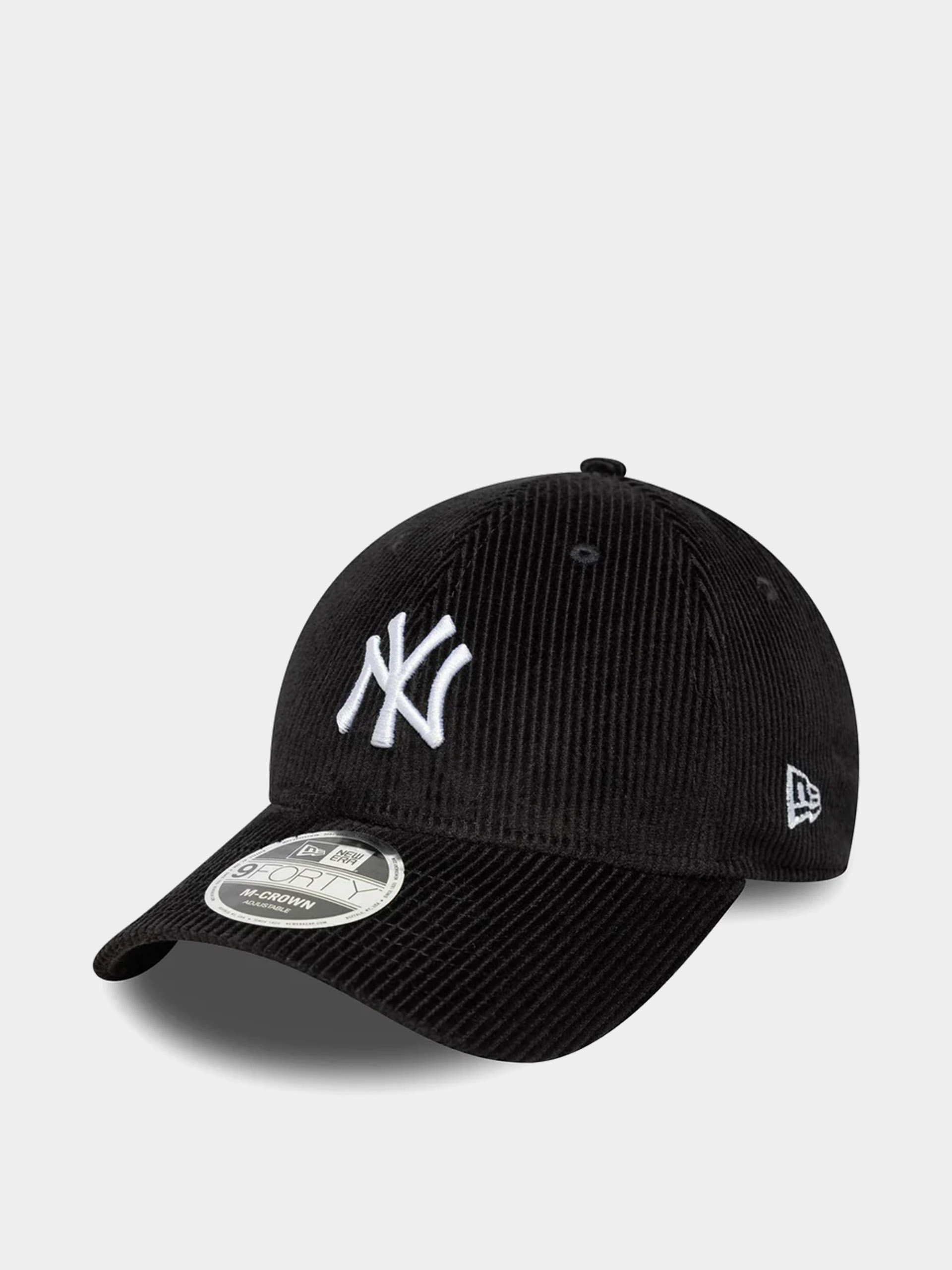 Czapka z daszkiem New Era Cord 9Forty Mcrown New York Yankees (black)