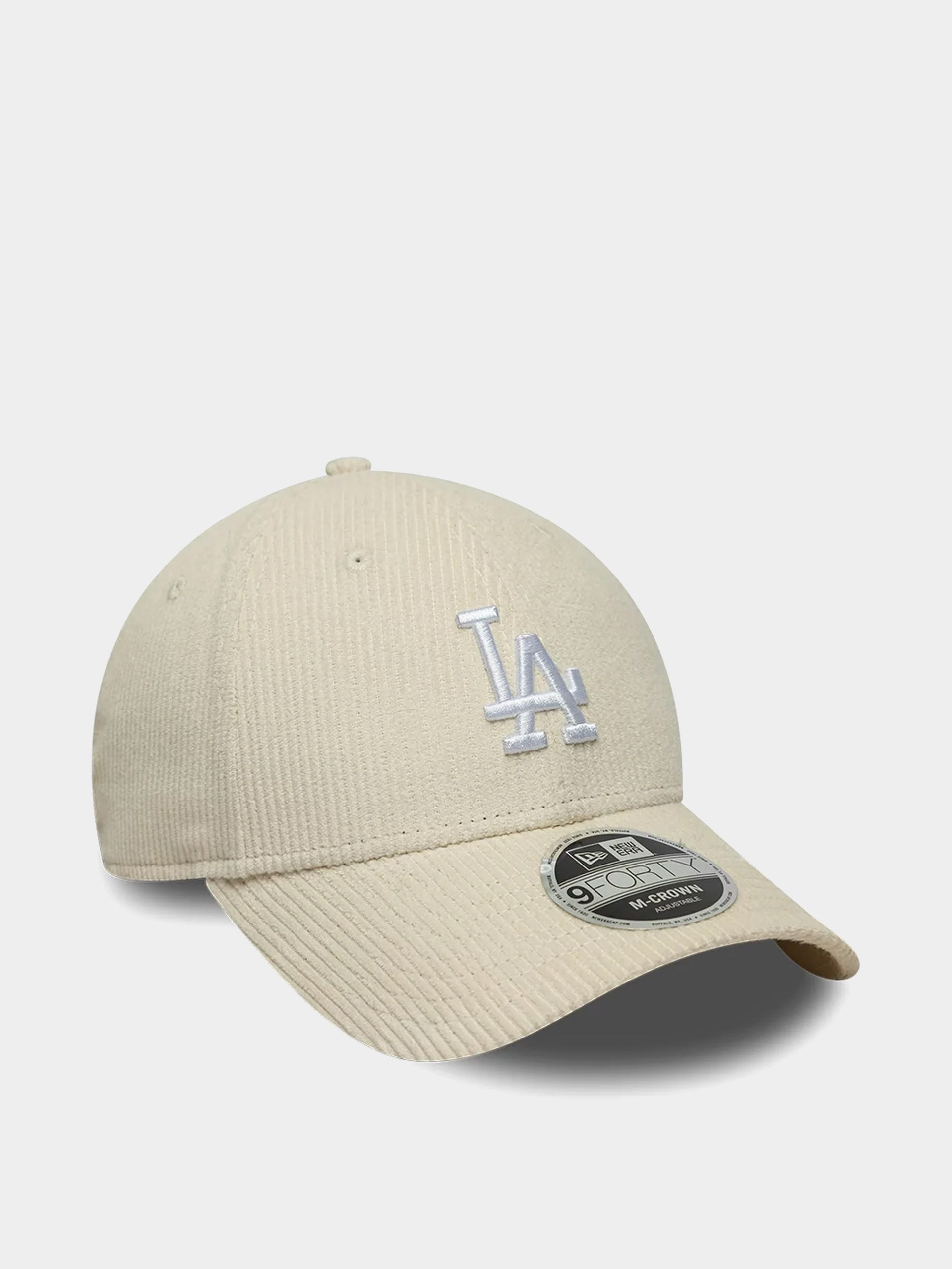 Czapka z daszkiem New Era Cord 9Forty Mc Los Angeles Dodgers (light cream)