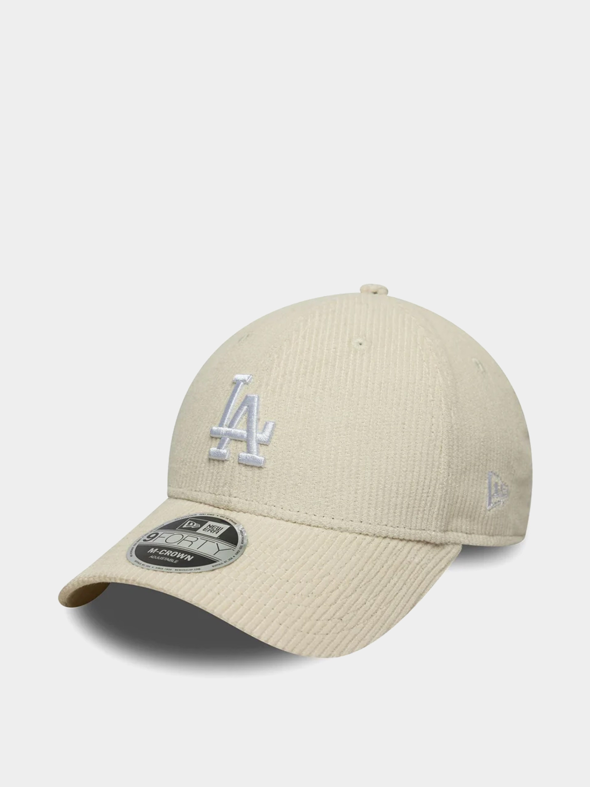 Czapka z daszkiem New Era Cord 9Forty Mc Los Angeles Dodgers (light cream)
