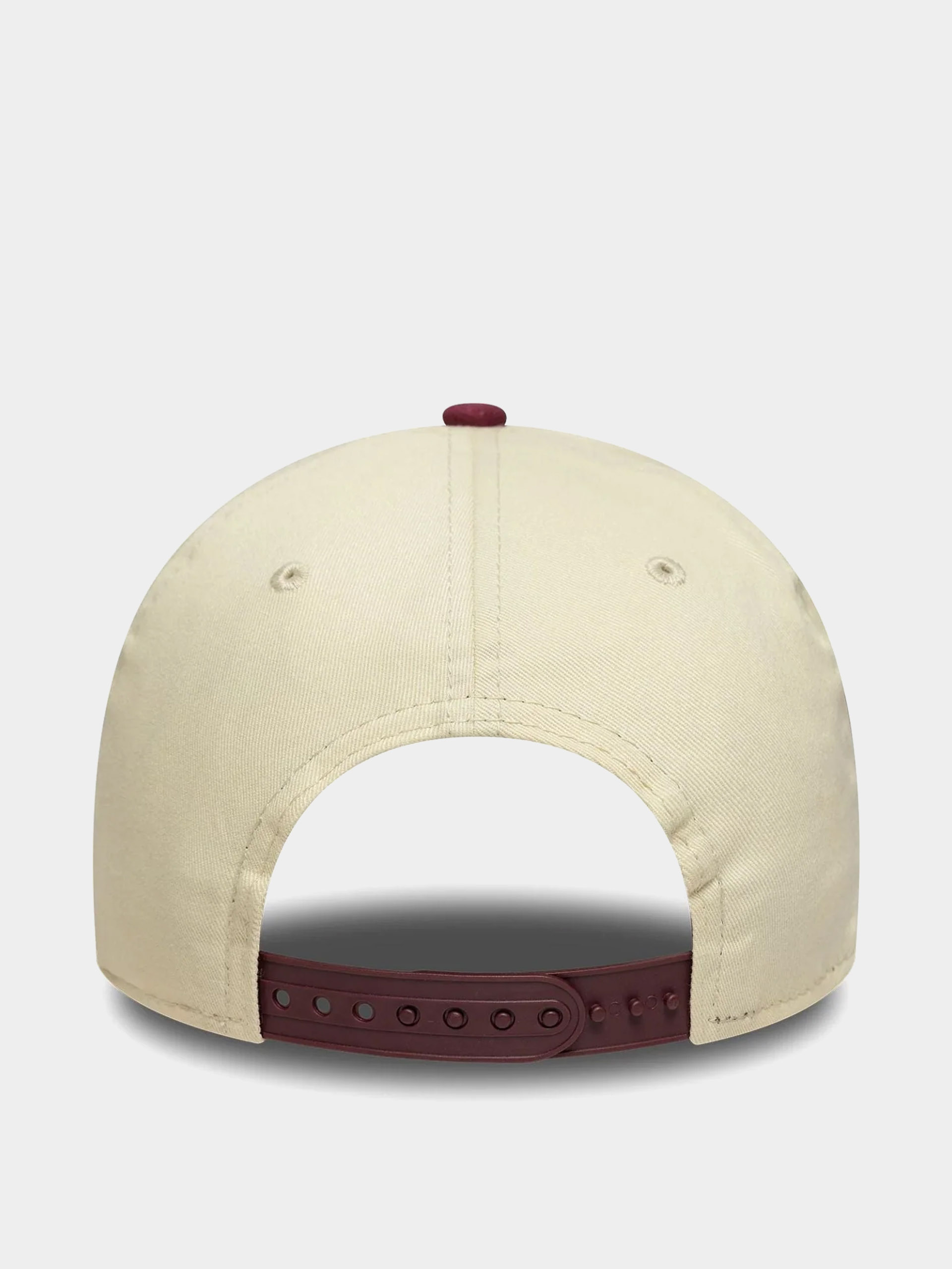 Czapka z daszkiem New Era Ws Patch 9Forty Mc New York Yankees (light cream/burgundy)