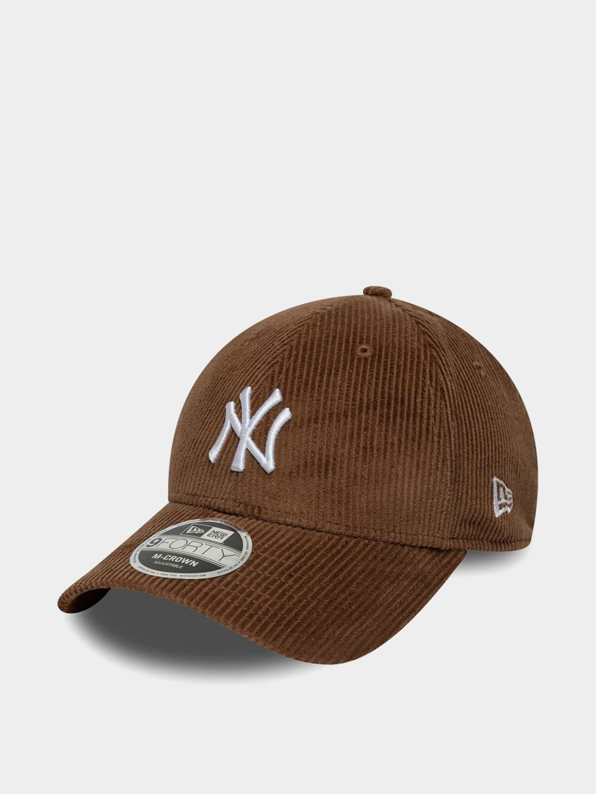 Czapka z daszkiem New Era Cord 9Forty Mcrown New York Yankees (brown)