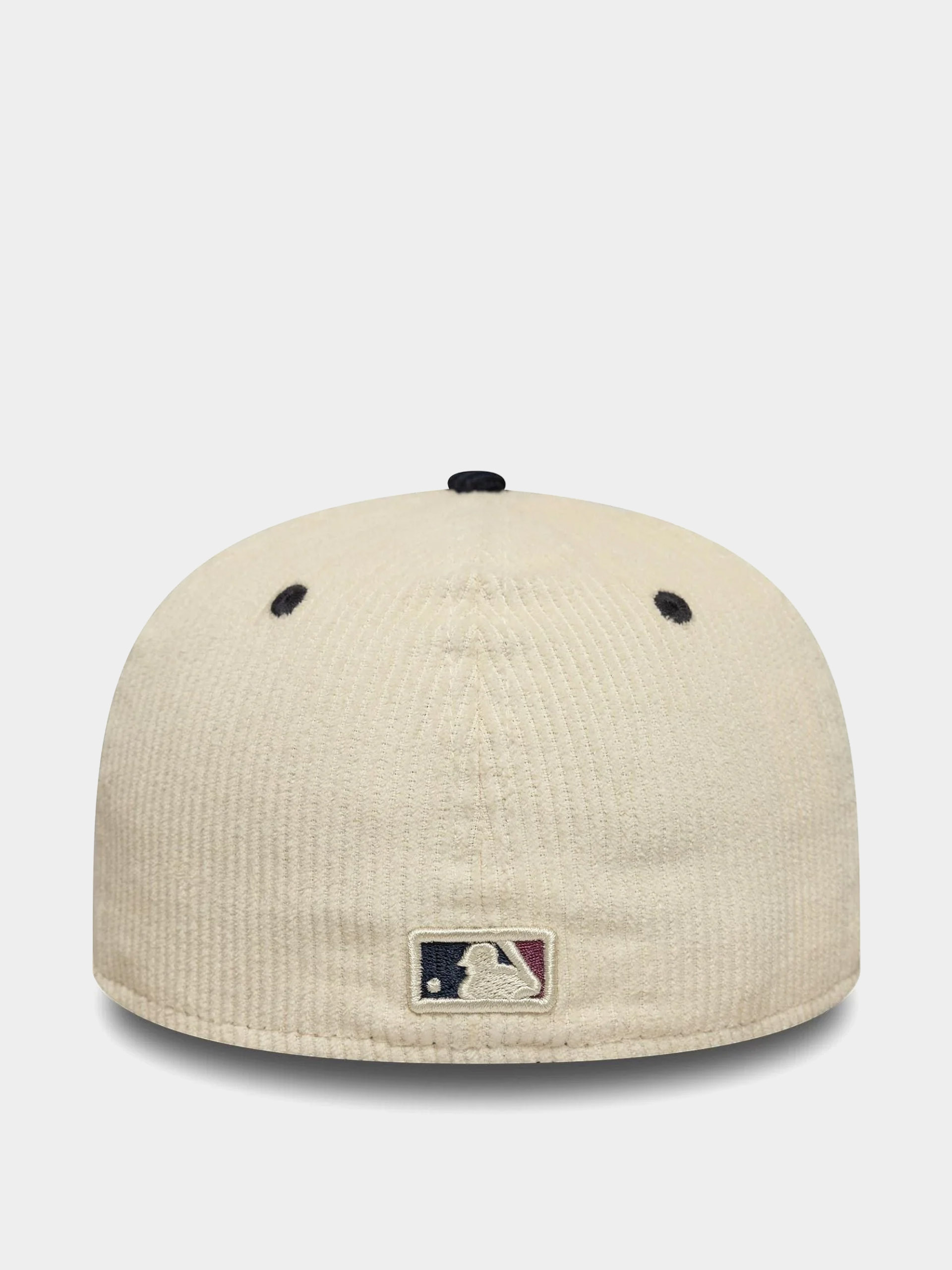 Czapka z daszkiem New Era Mlb Cord 59Fifty Lp Los Angeles Dodgers (light cream/navy)