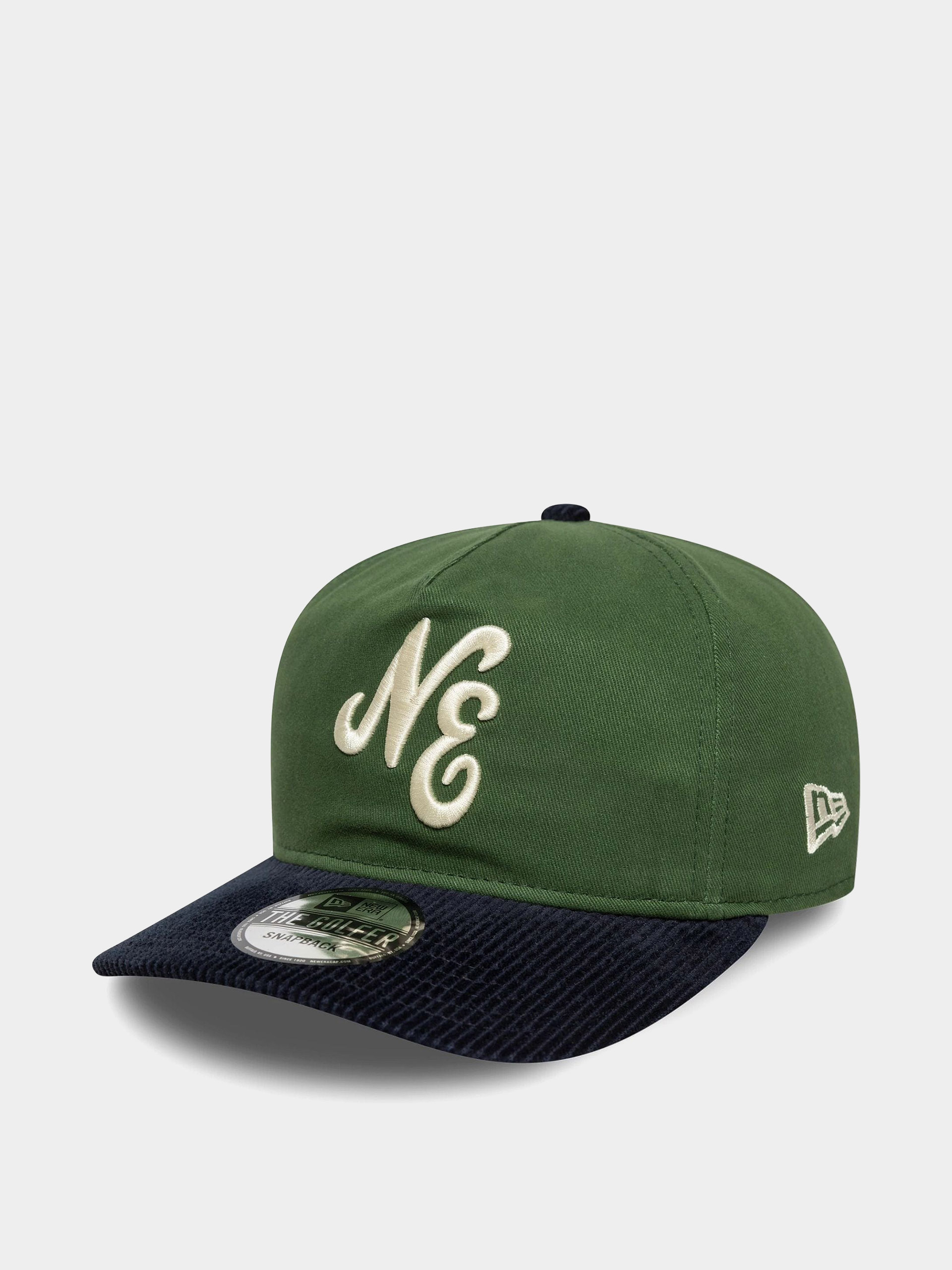Czapka z daszkiem New Era Contrast Cord 19Twenty (green/navy)