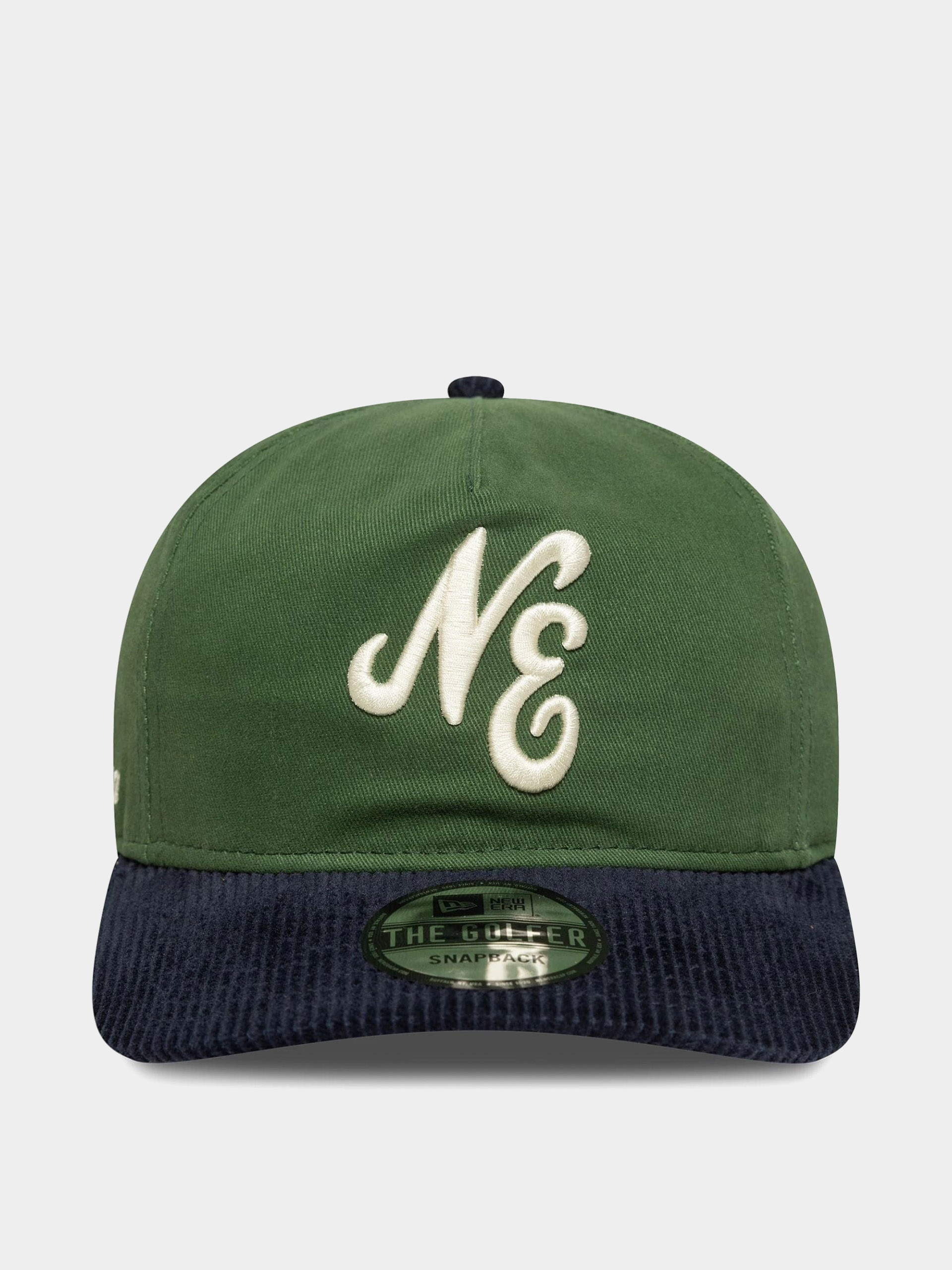 Czapka z daszkiem New Era Contrast Cord 19Twenty (green/navy)