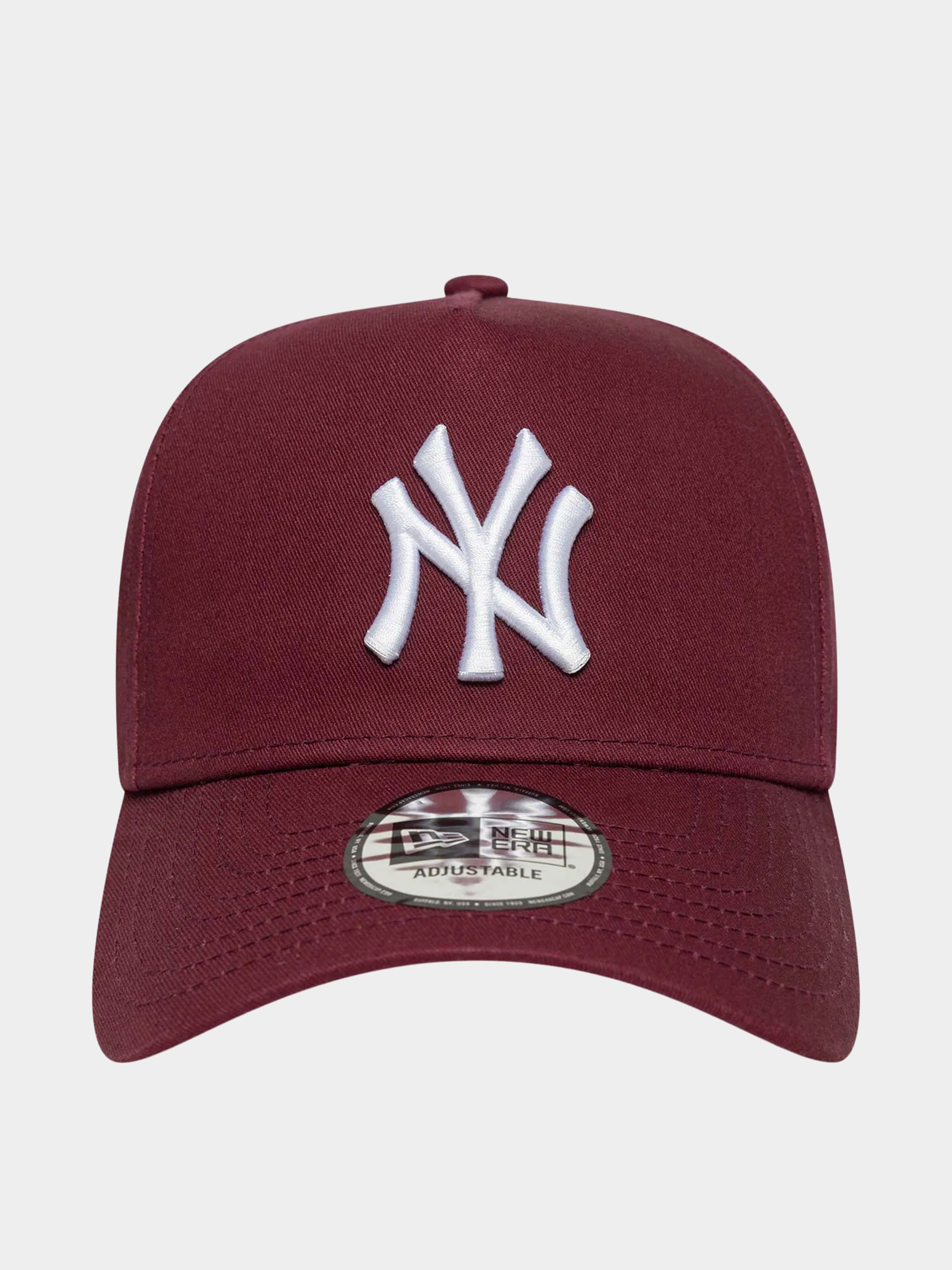 Czapka z daszkiem New Era League Essential E-Frame New York Yankees (burgundy)