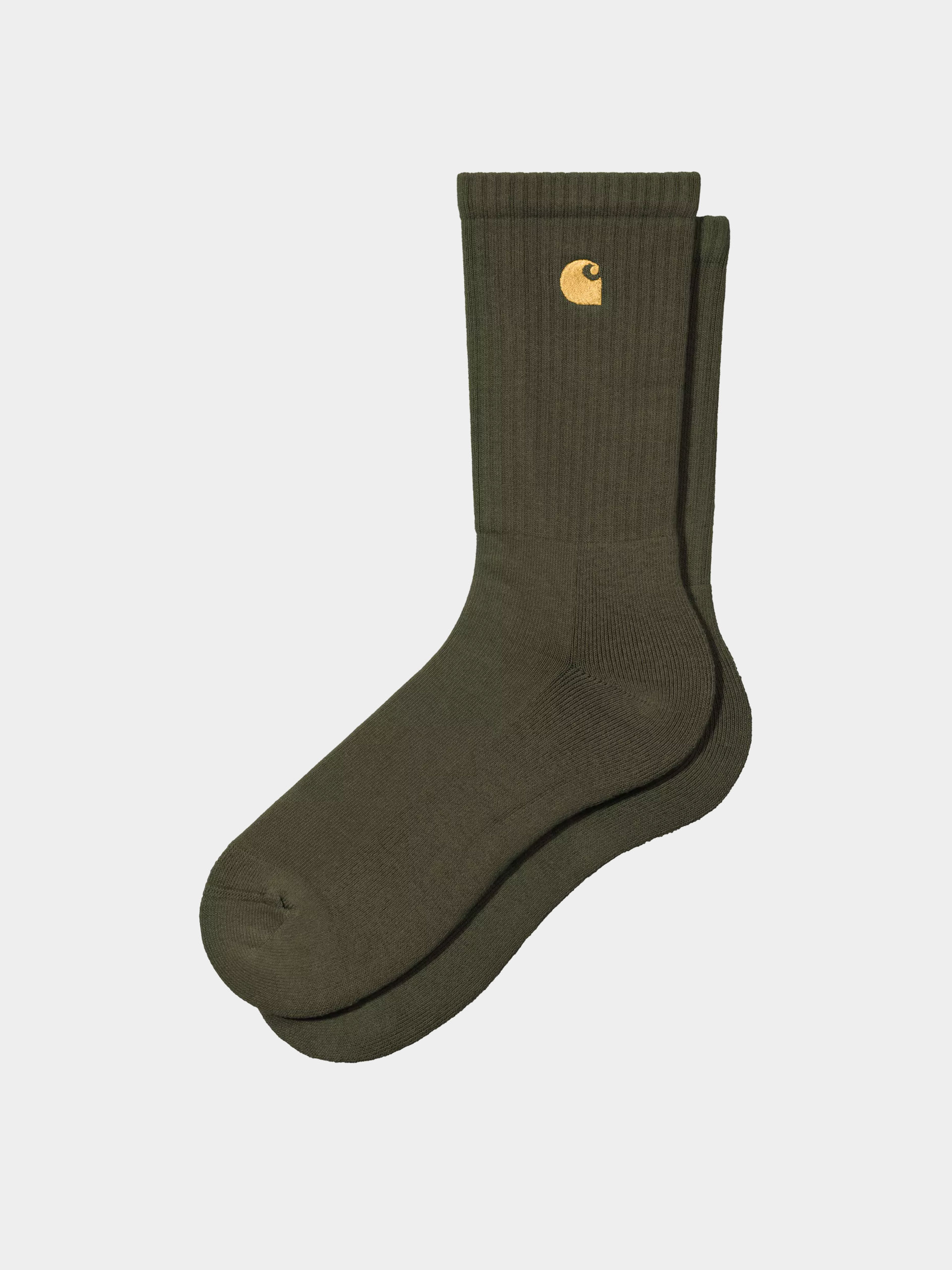 Skarpetki Carhartt WIP Chase (olive/gold )
