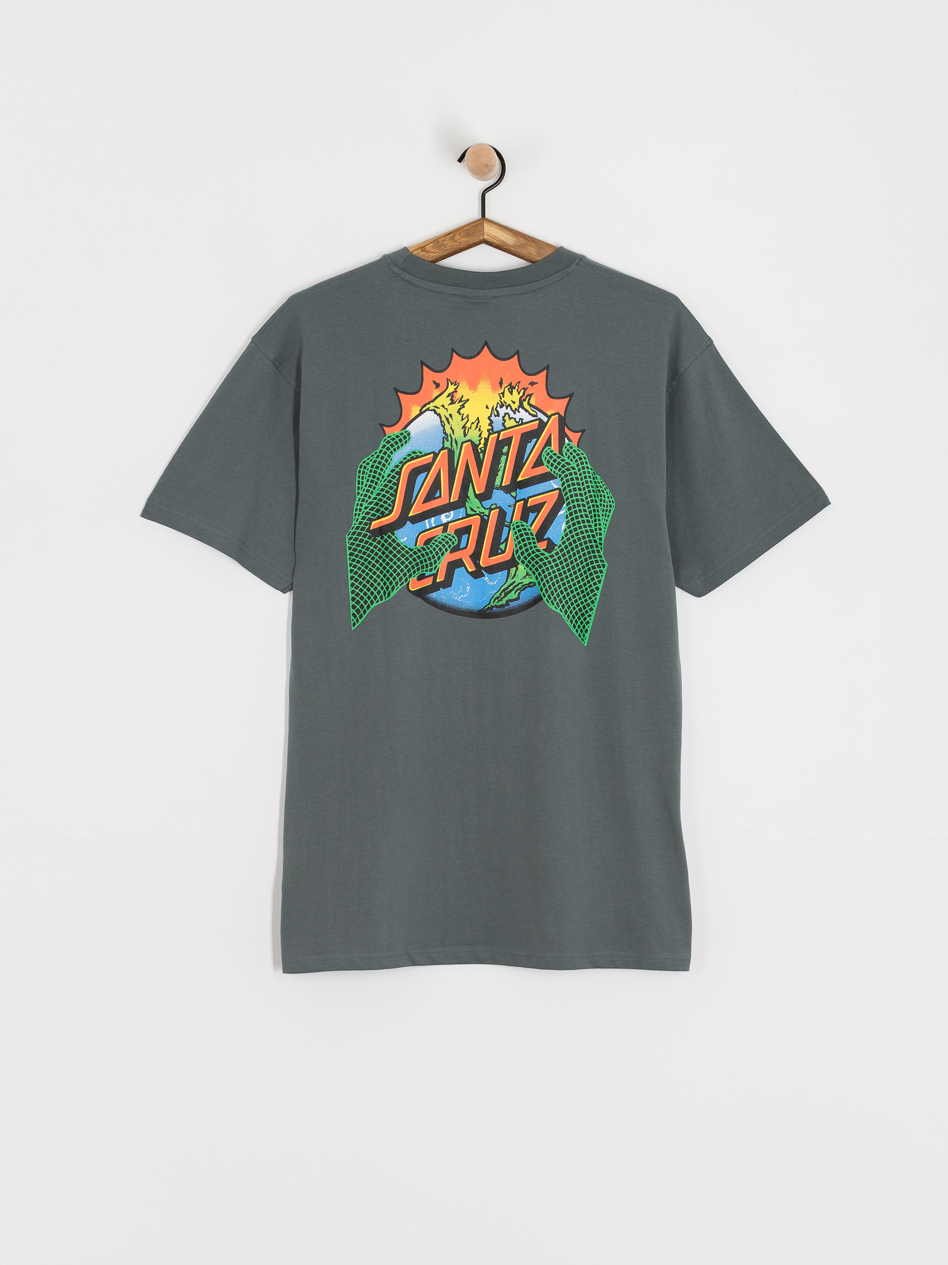 T-shirt Santa Cruz Kendall End Of The Dot (storm grey)
