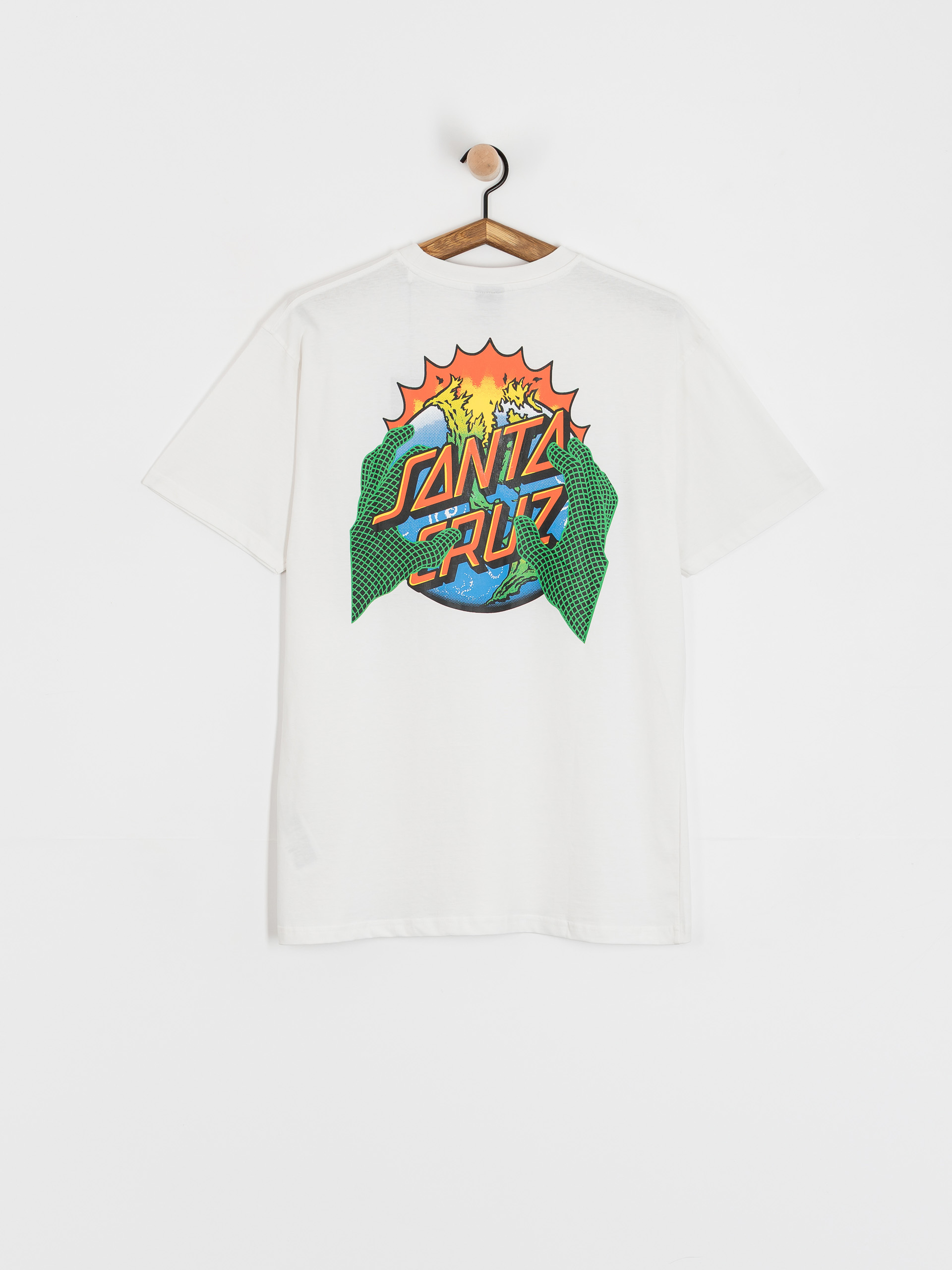 T-shirt Santa Cruz Kendall End Of The Dot (white)