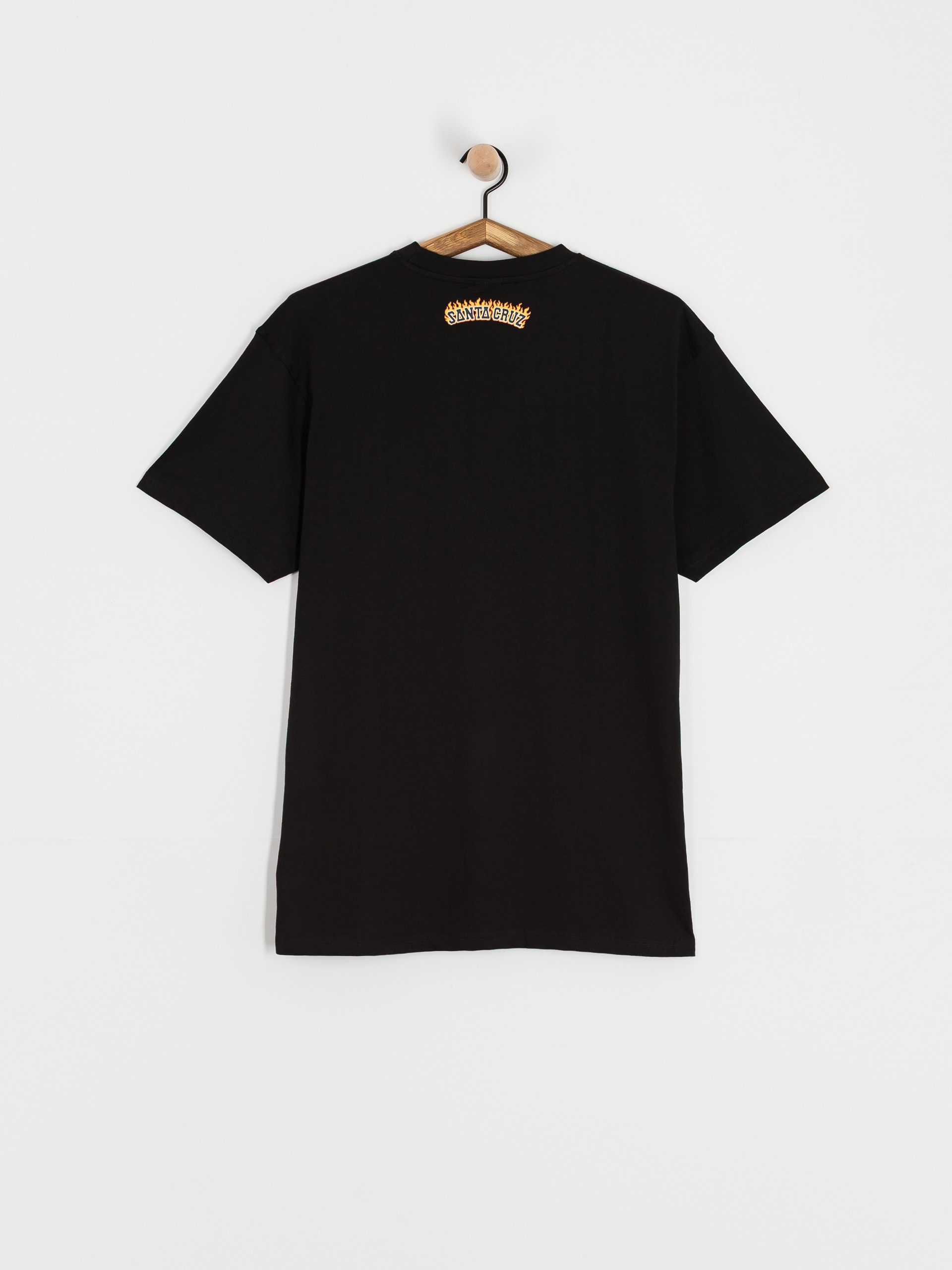 T-shirt Santa Cruz Burnt Bone Hand (black)