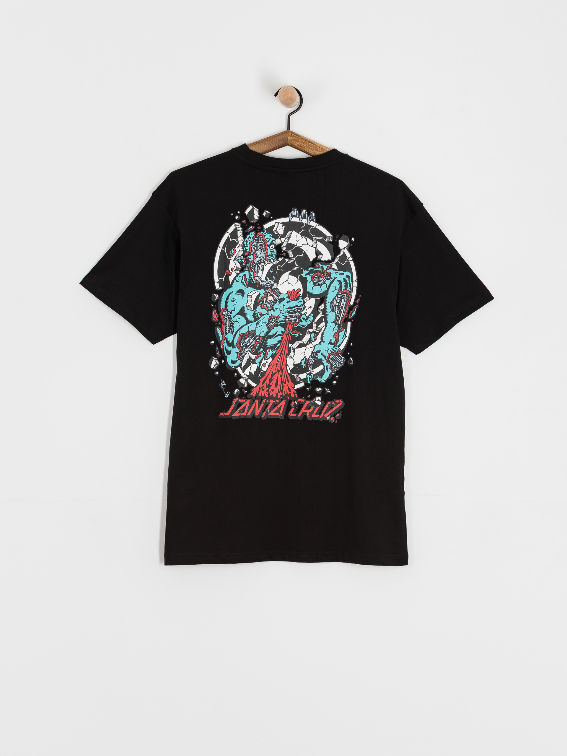 T-shirt Santa Cruz Roskopp Dissect Strip (black)