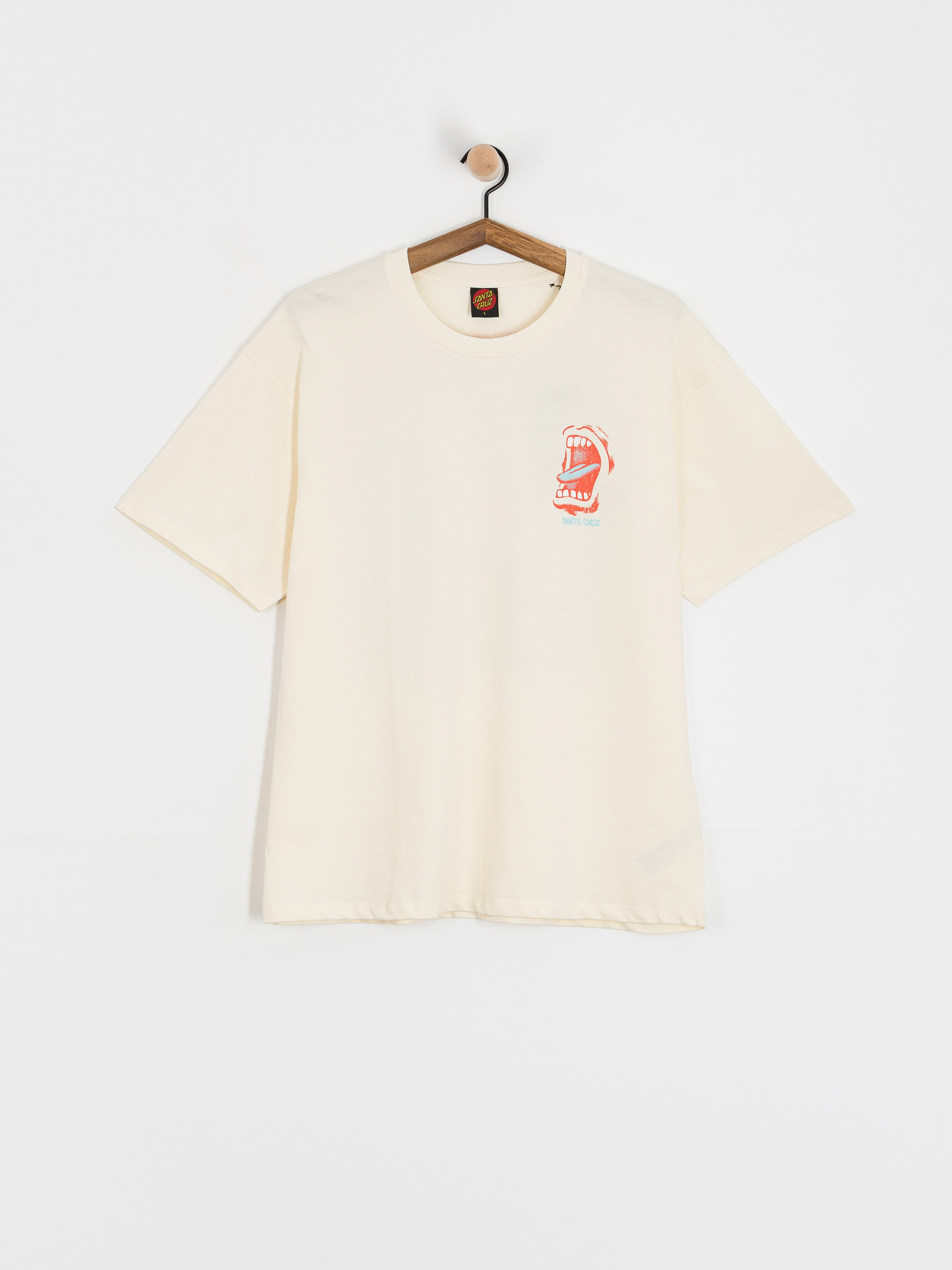 T-shirt Santa Cruz VTG Screaming Connect (unbleached cotton)