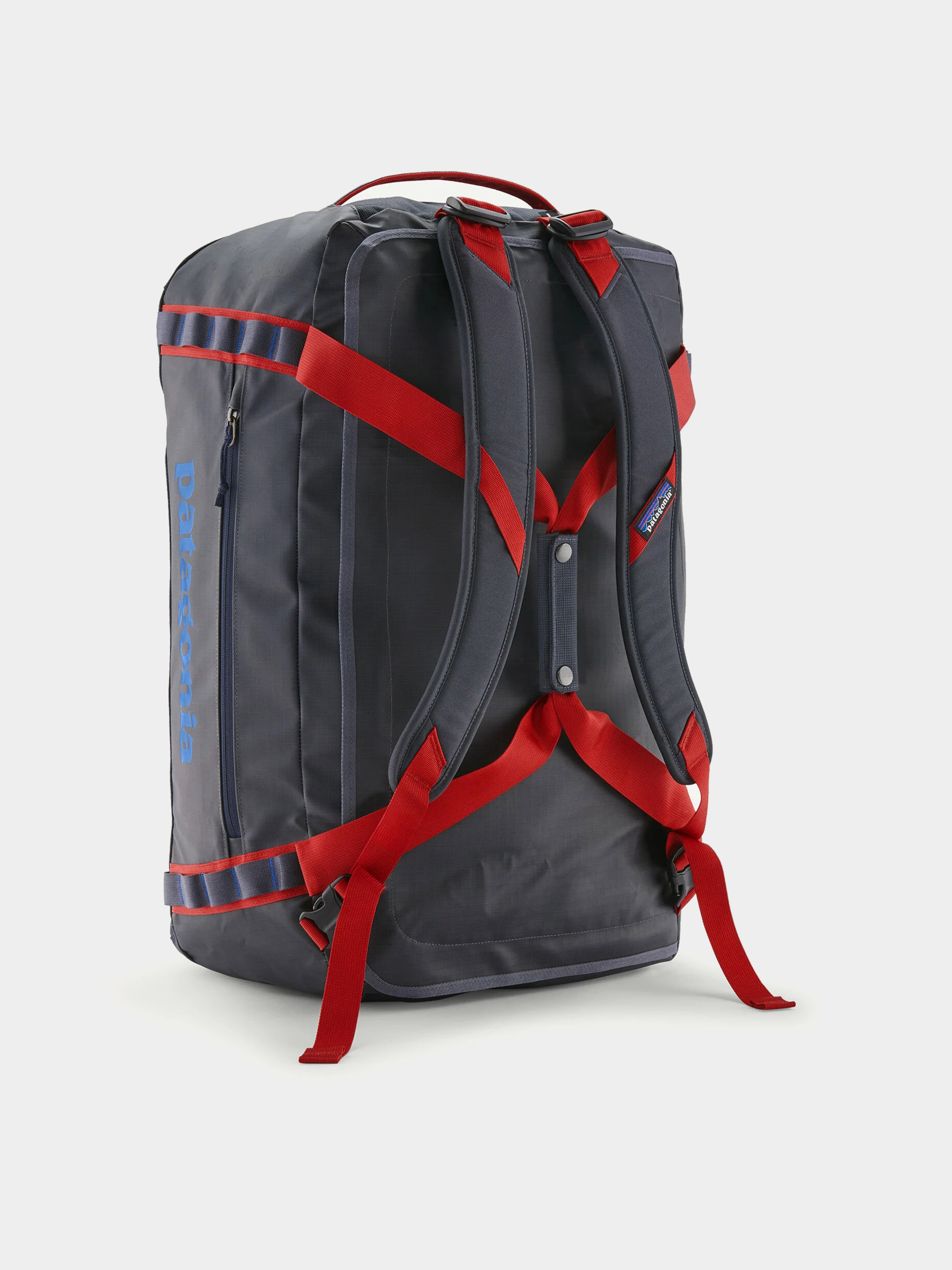 Torba Patagonia Black Hole Duffel 55L (smolder blue w/amanita red)