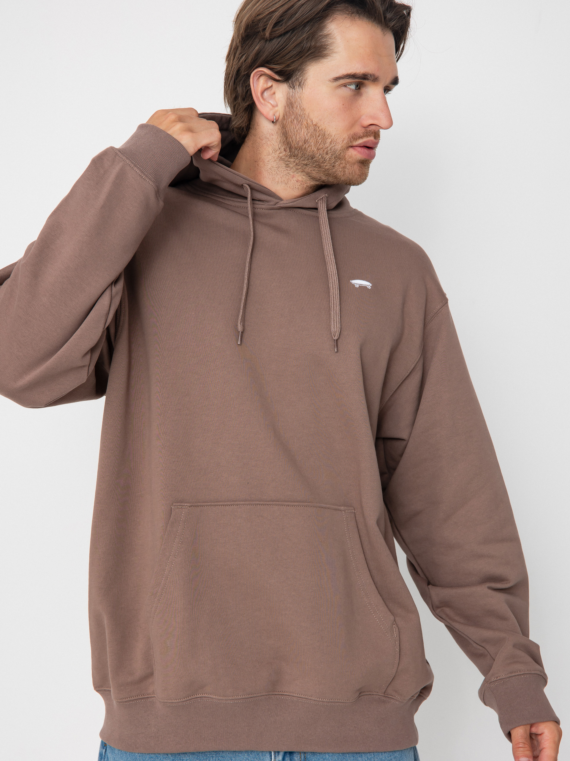 Bluza z kapturem Vans Salton Loose Ft HD (deep taupe)