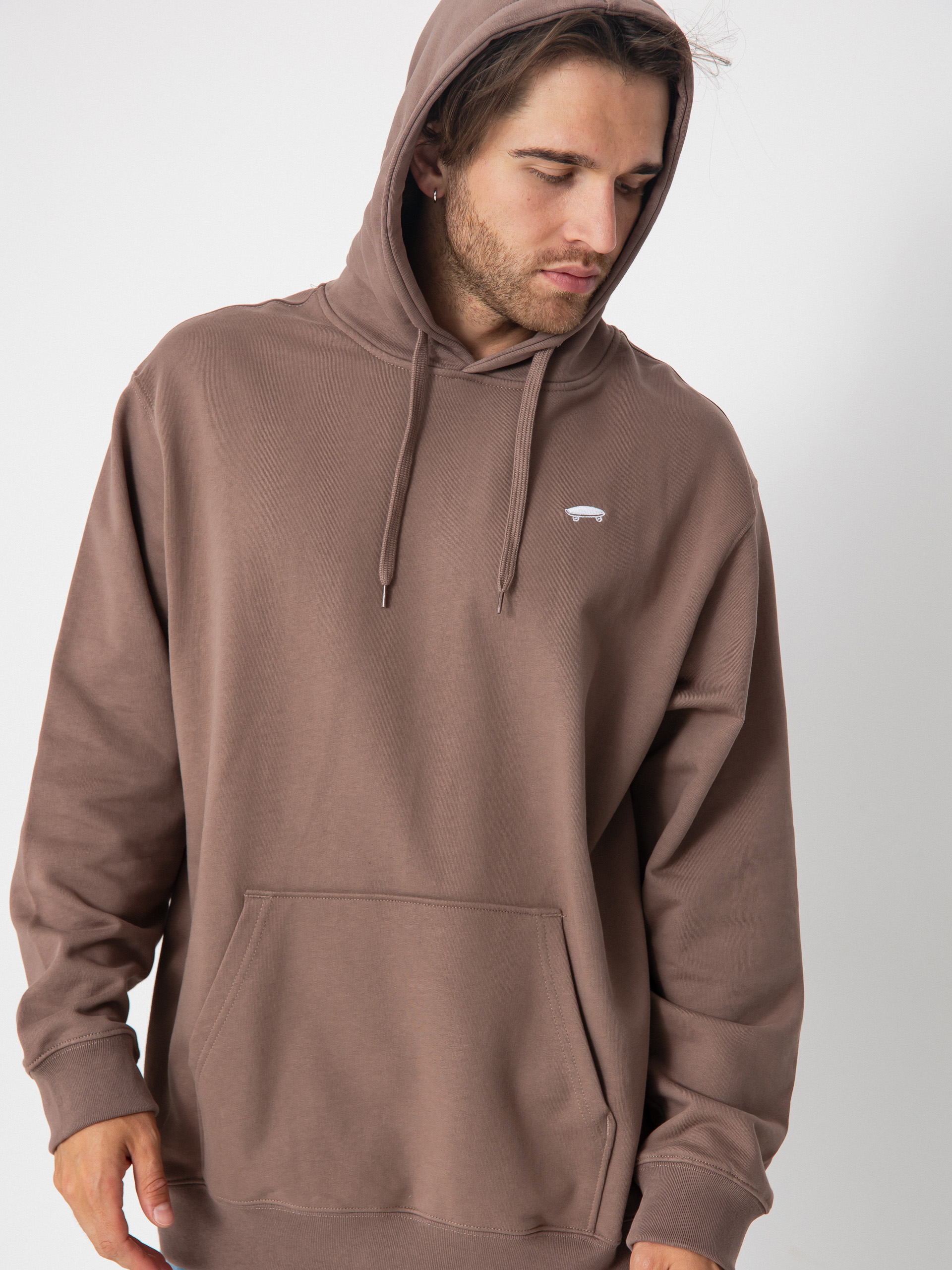 Bluza z kapturem Vans Salton Loose Ft HD (deep taupe)