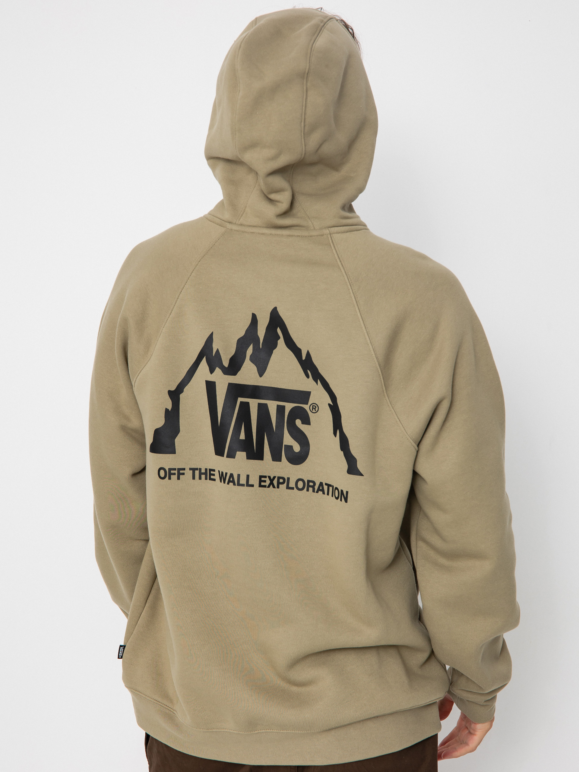 Bluza z kapturem Vans Mte Crestline Logo HD (bay leaf)