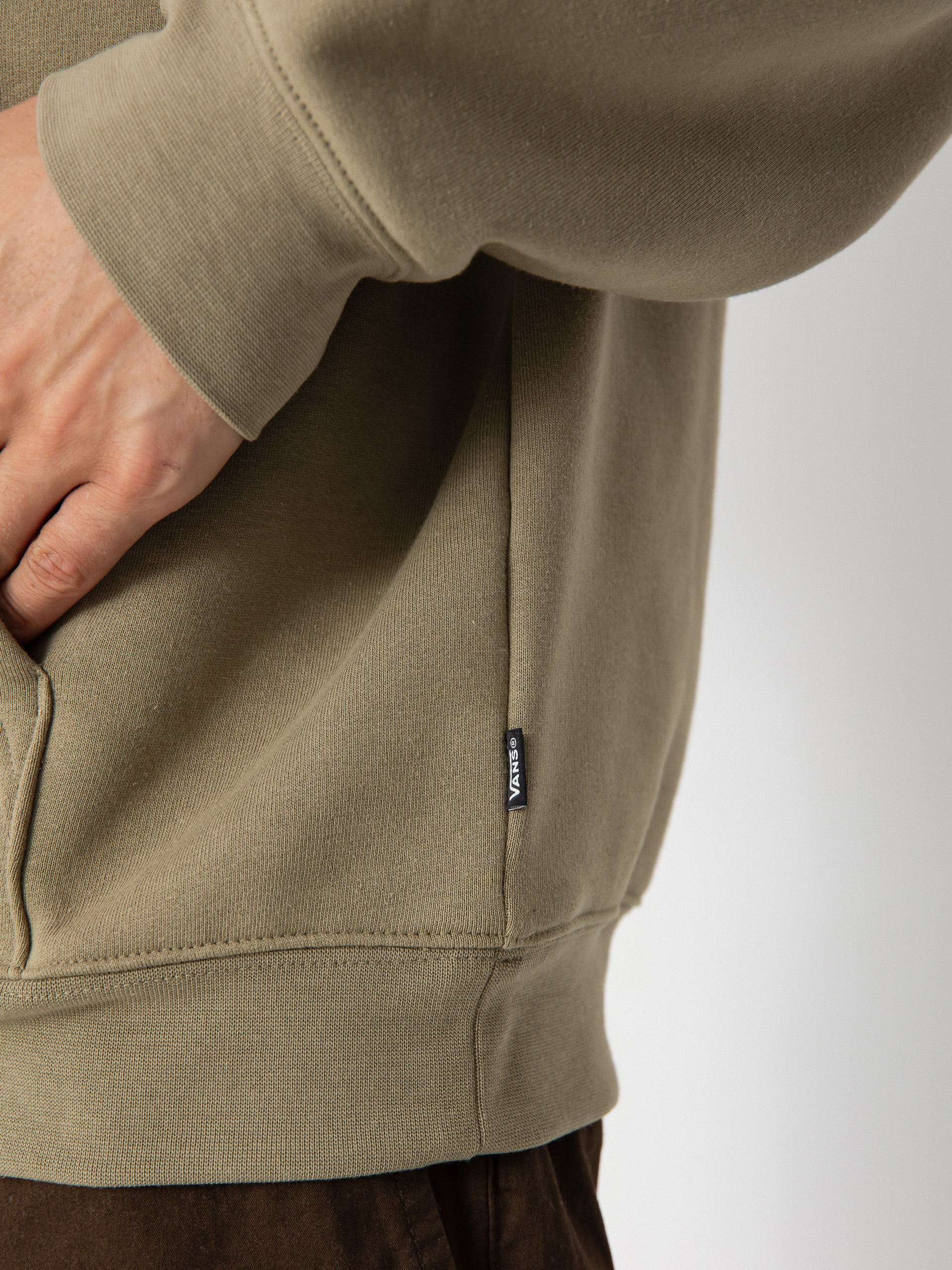 Bluza z kapturem Vans Mte Crestline Logo HD (bay leaf)