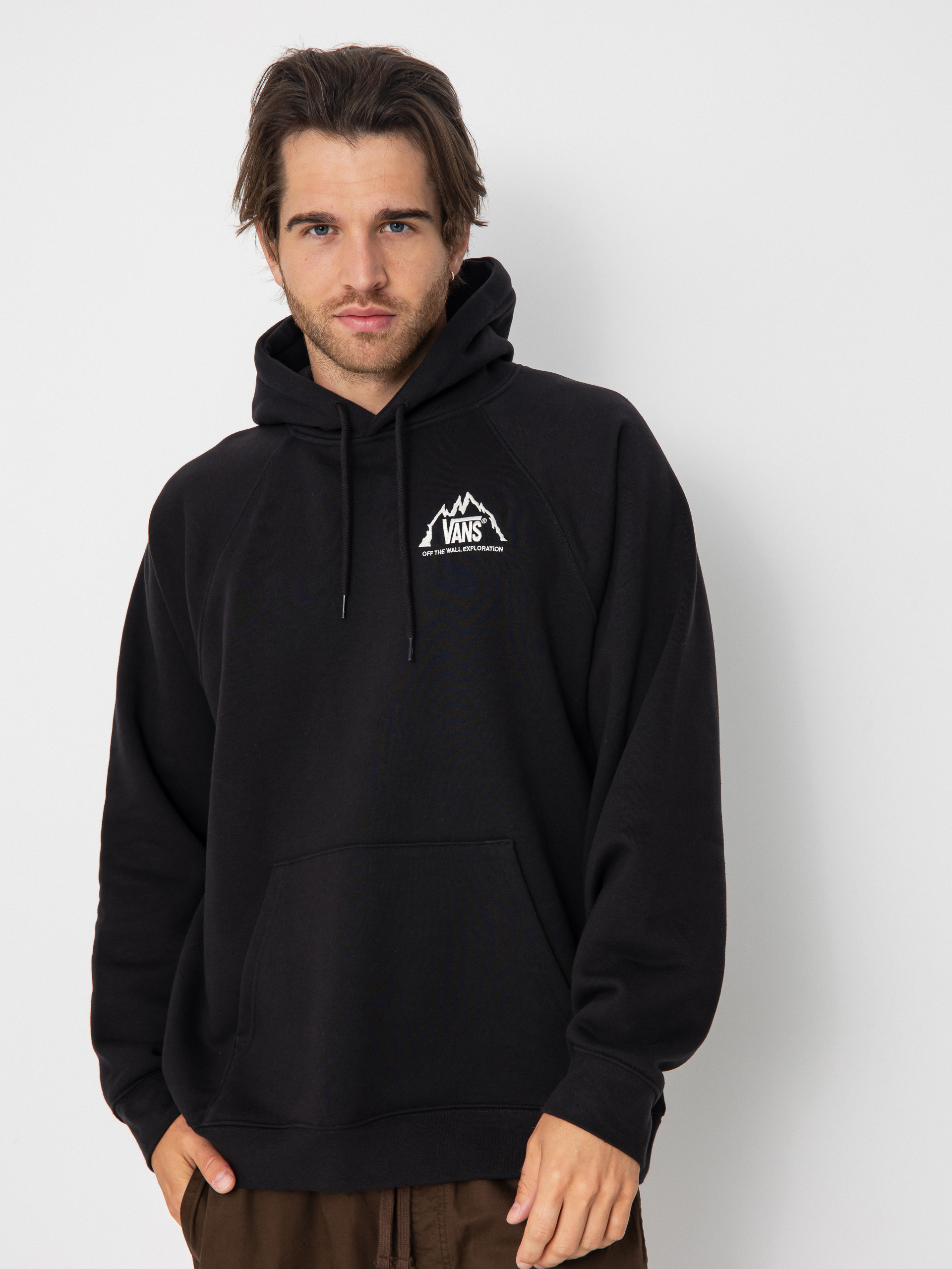 Bluza z kapturem Vans Mte Crestline Logo HD (black)