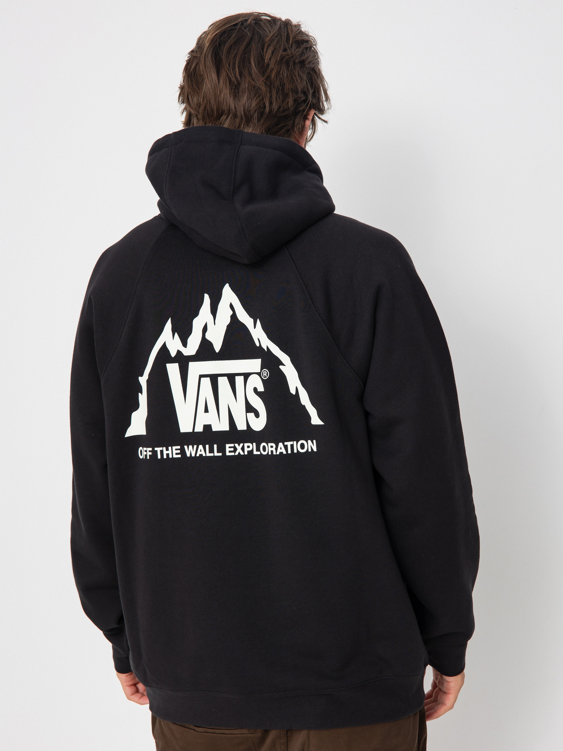 Bluza z kapturem Vans Mte Crestline Logo HD (black)