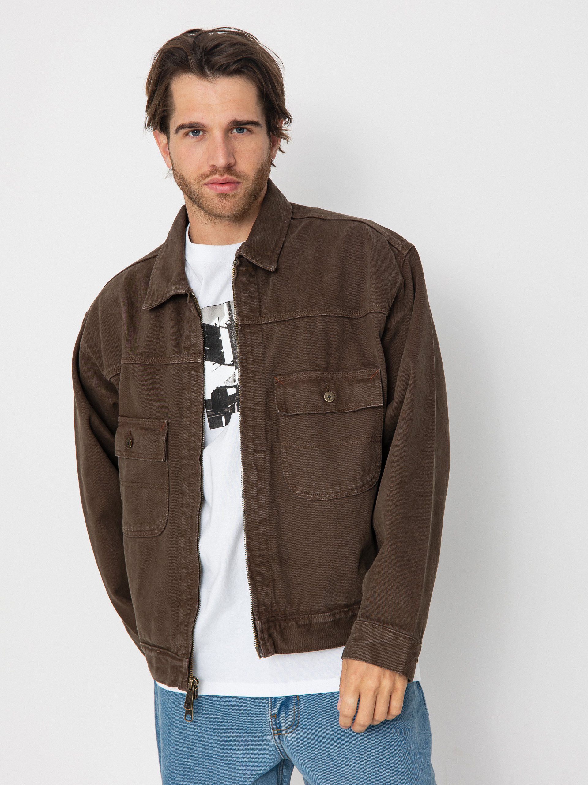 Kurtka Vans Skate Garage Denim (coal brown)