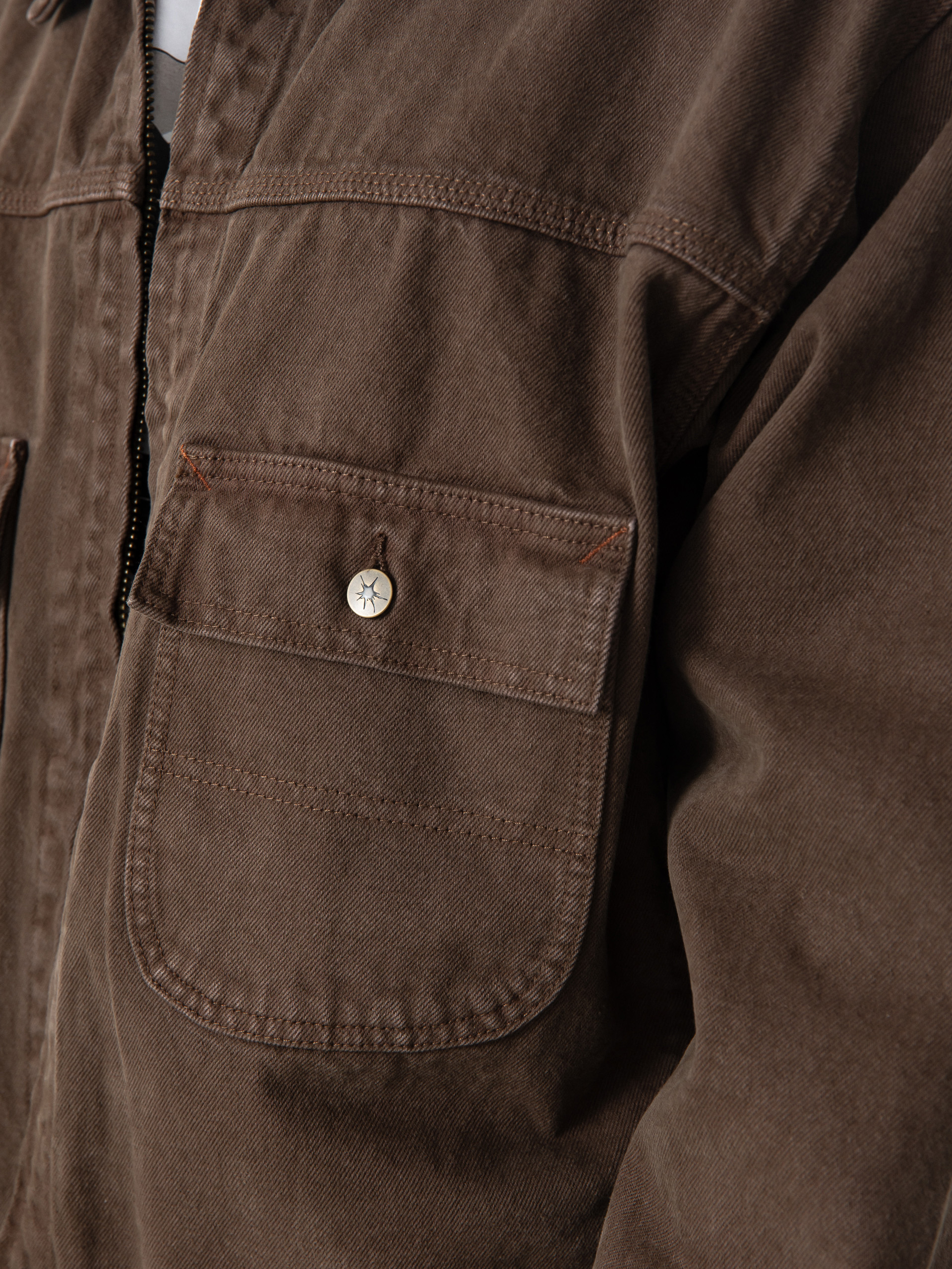 Kurtka Vans Skate Garage Denim (coal brown)