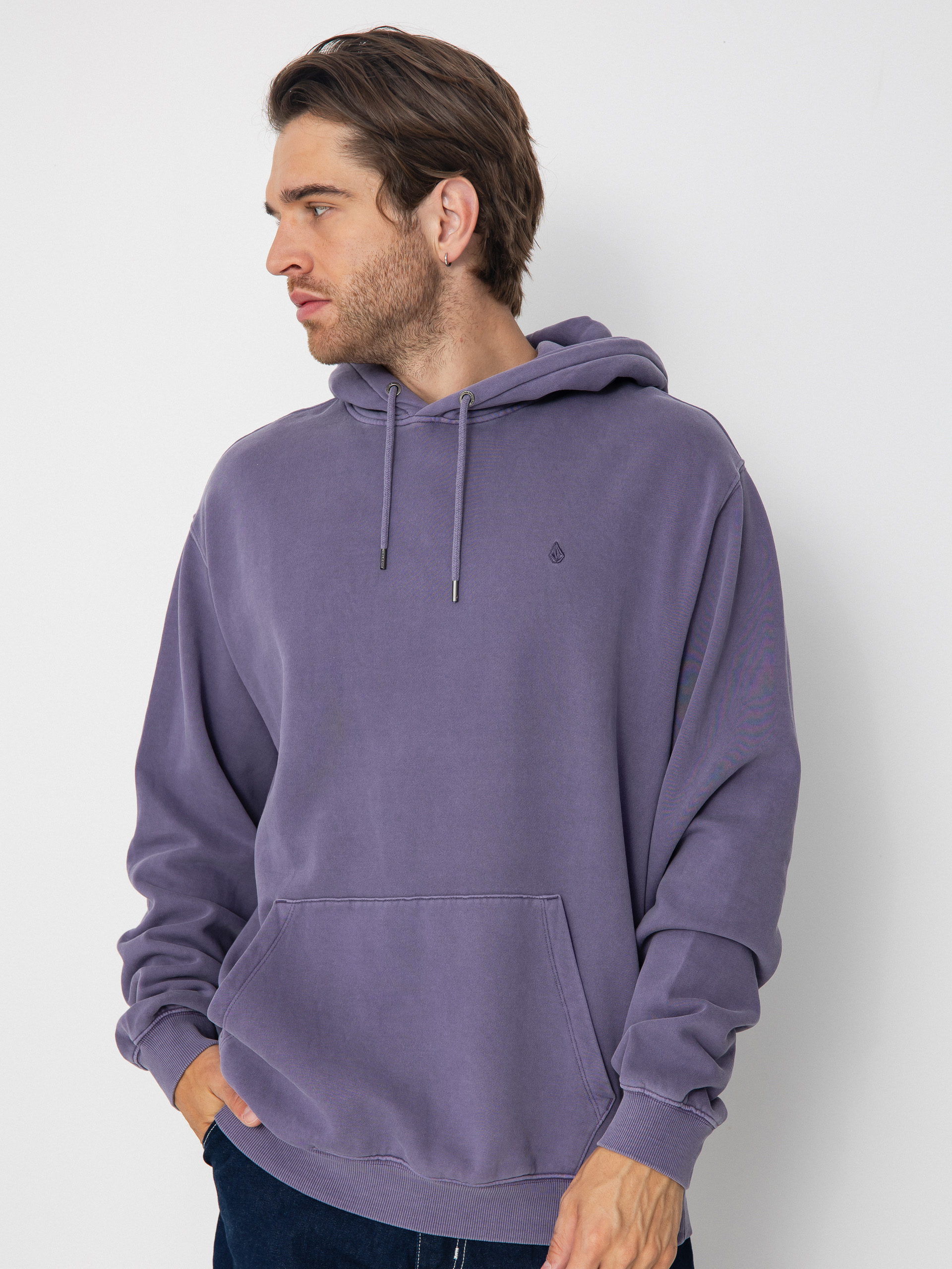 Bluza z kapturem Volcom Single Stone Pw HD (purple ash)
