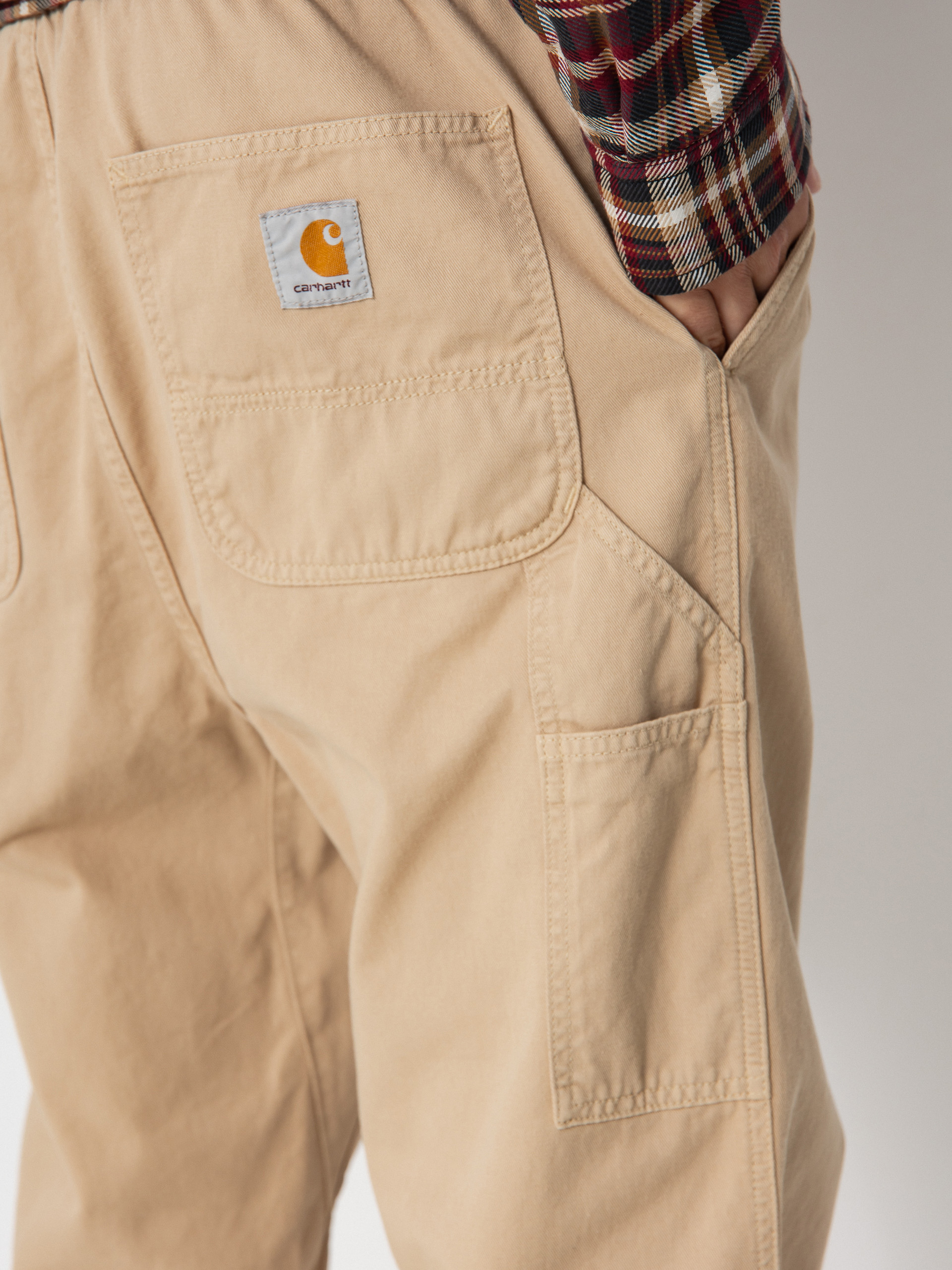 Spodnie Carhartt WIP Flint (wall/garment dyed)