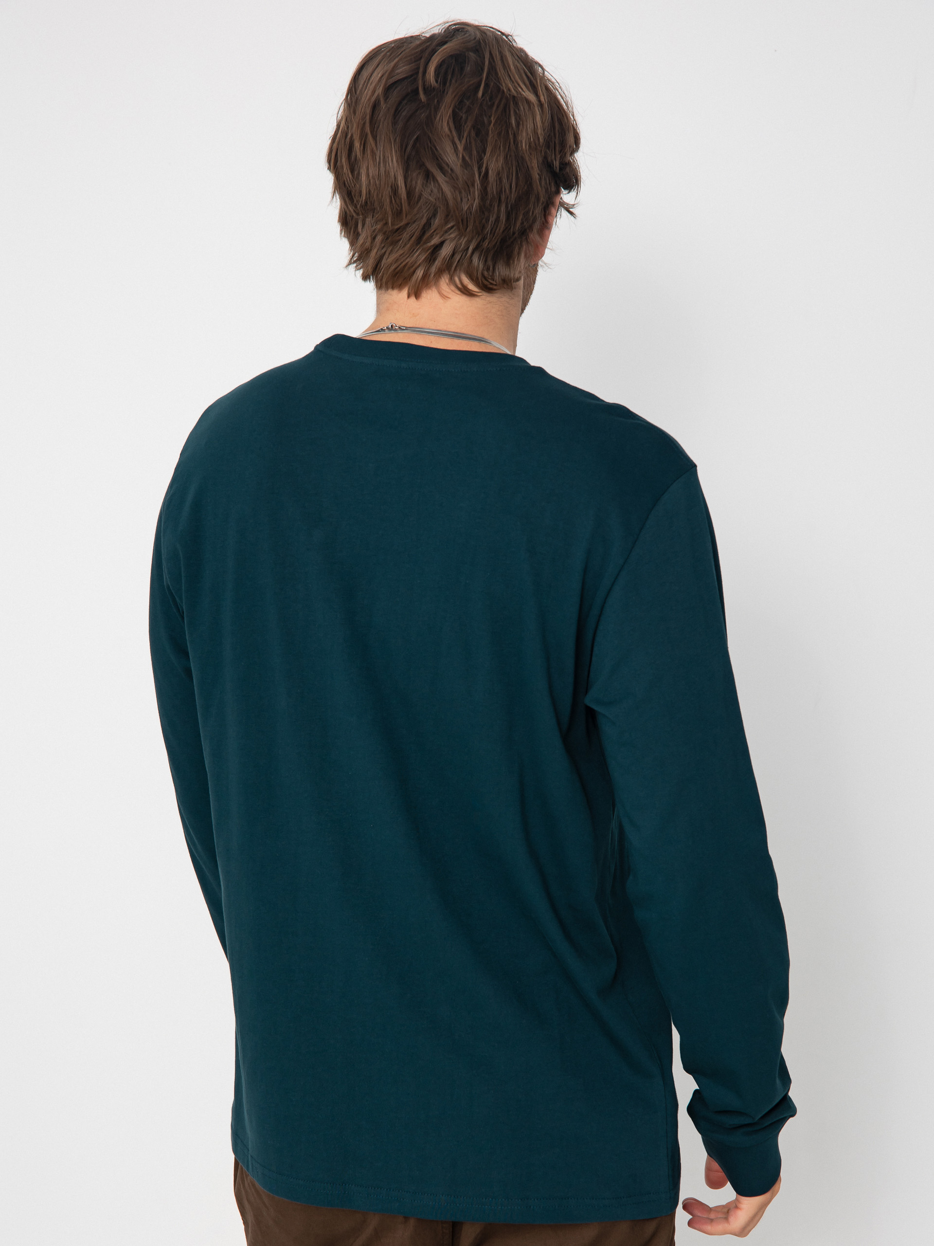 Longsleeve Carhartt WIP Pocket (deep lagoon)