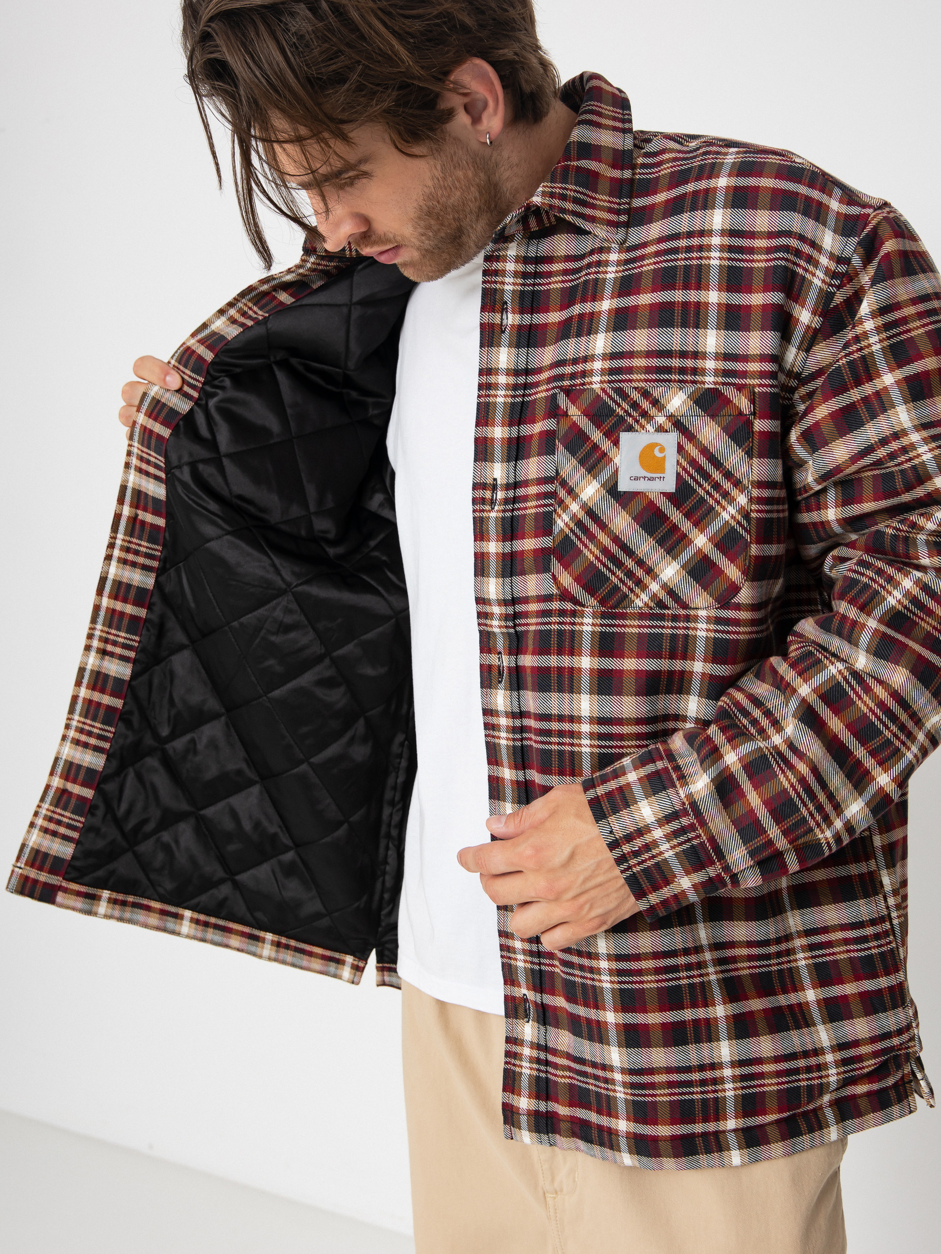 Kurtka Carhartt WIP Cronyn (cronyn check/black)