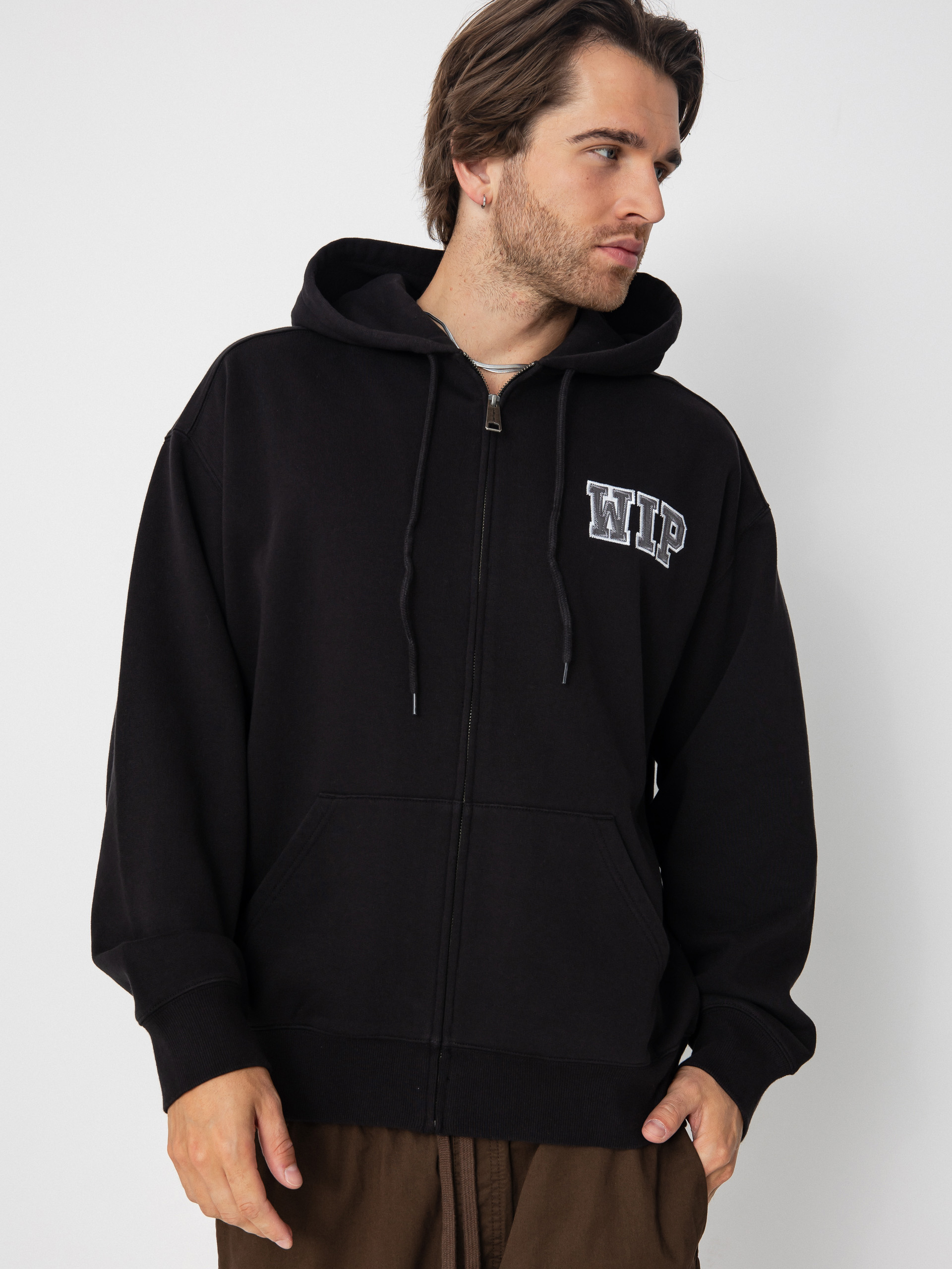 Bluza z kapturem Carhartt WIP Mini Wip ZHD (black/stone washed)