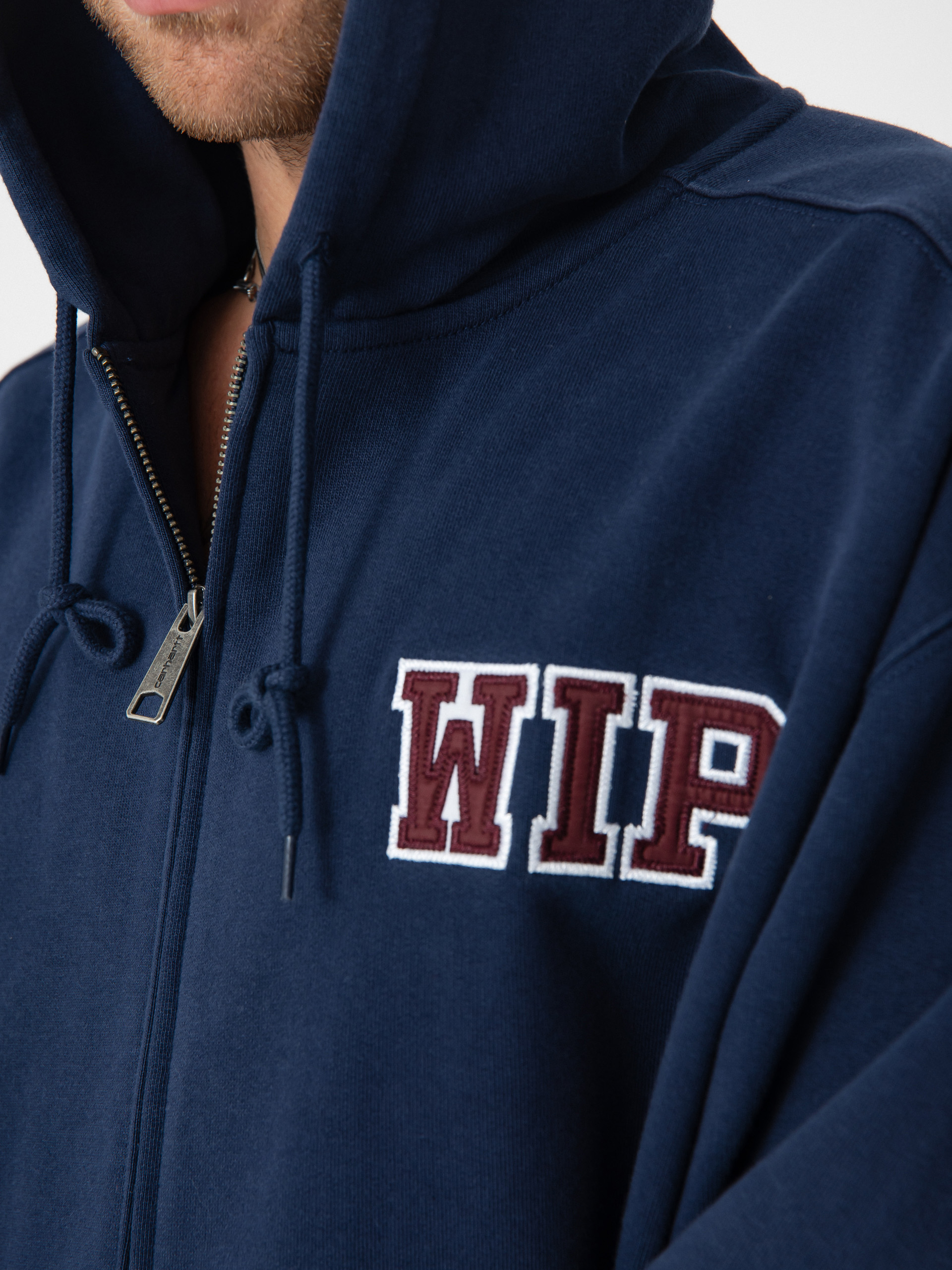 Bluza z kapturem Carhartt WIP Mini Wip ZHD (jupiter/stone washed)