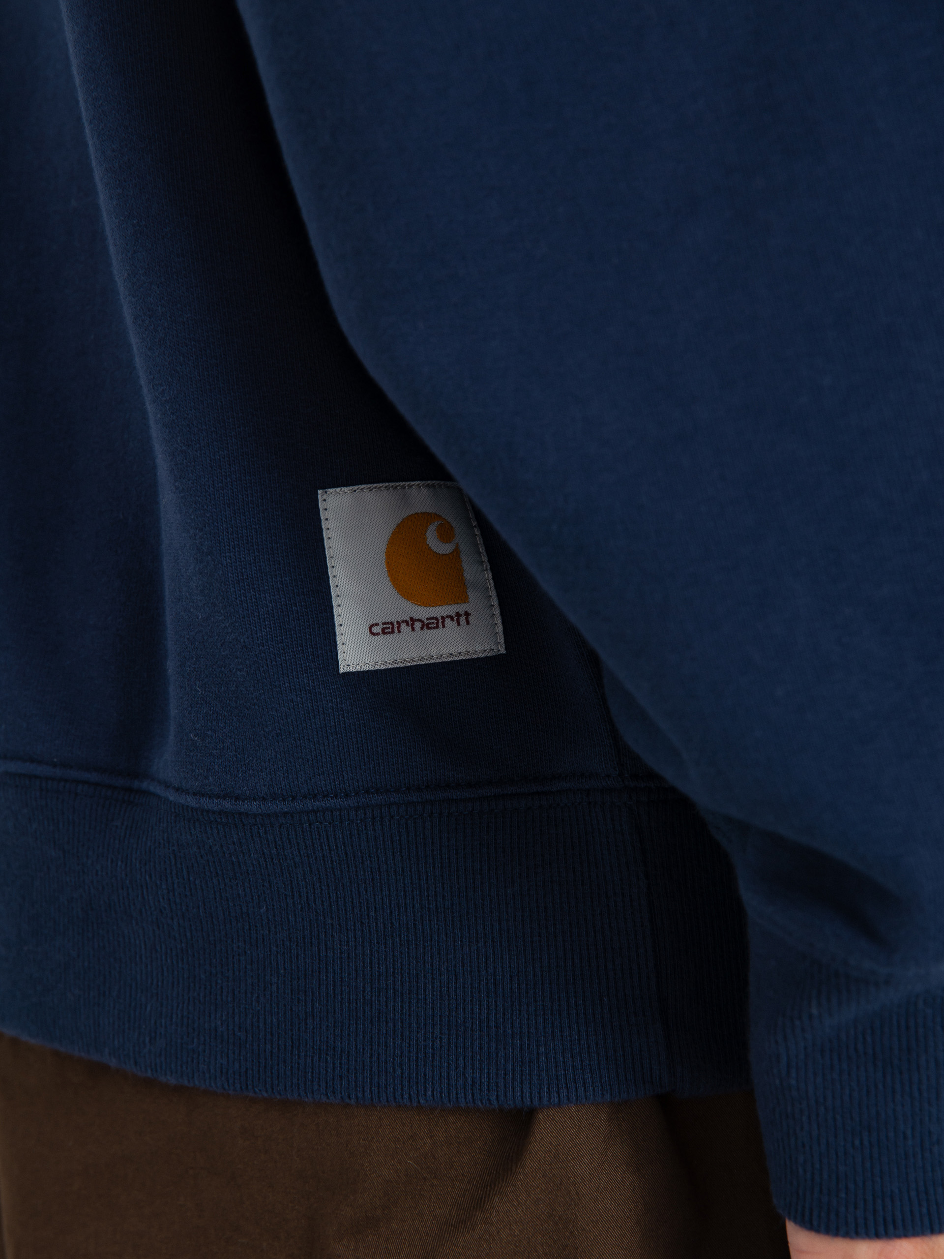 Bluza z kapturem Carhartt WIP Mini Wip ZHD (jupiter/stone washed)