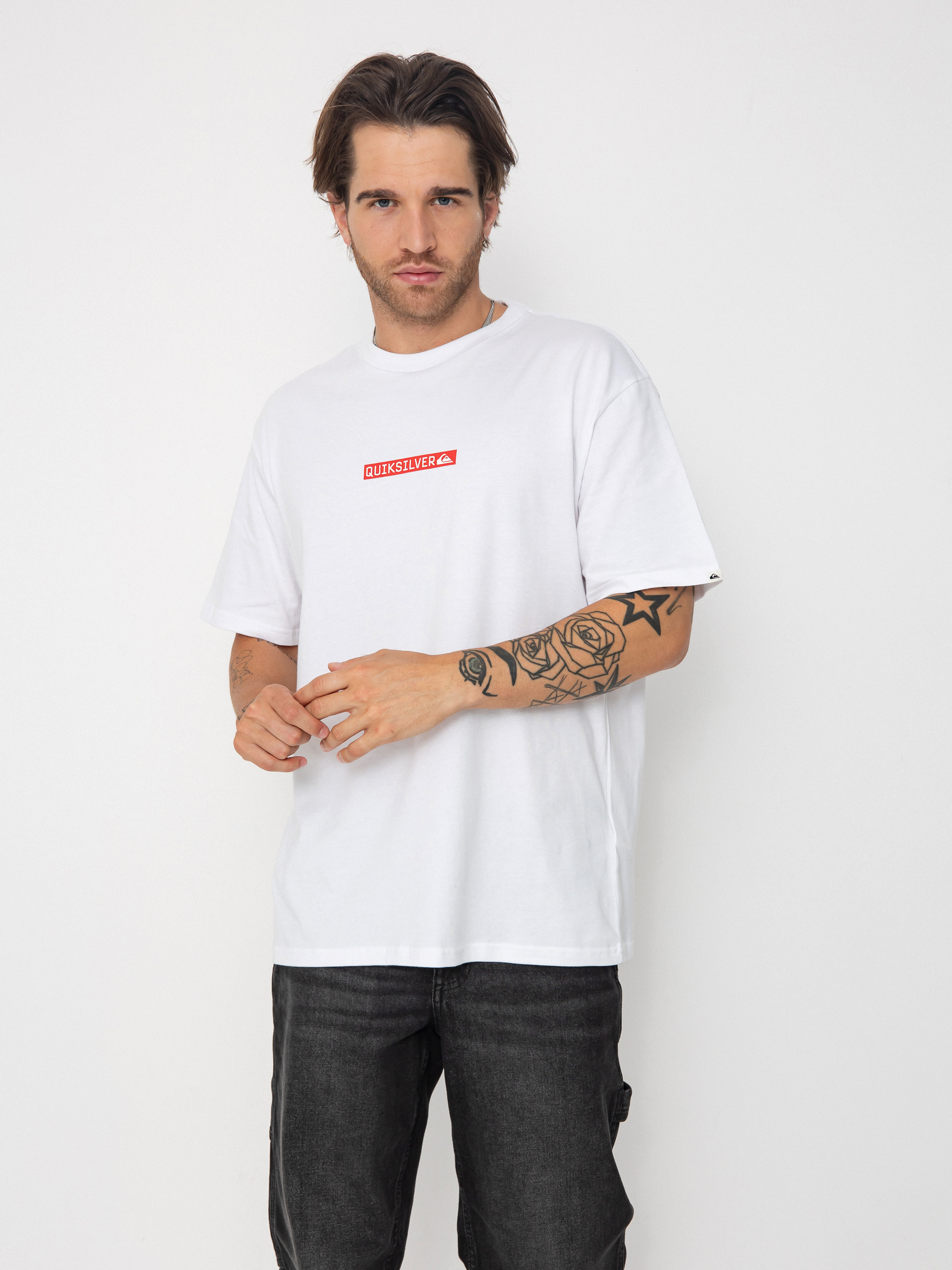 T-shirt Quiksilver Dna Clicker (white)